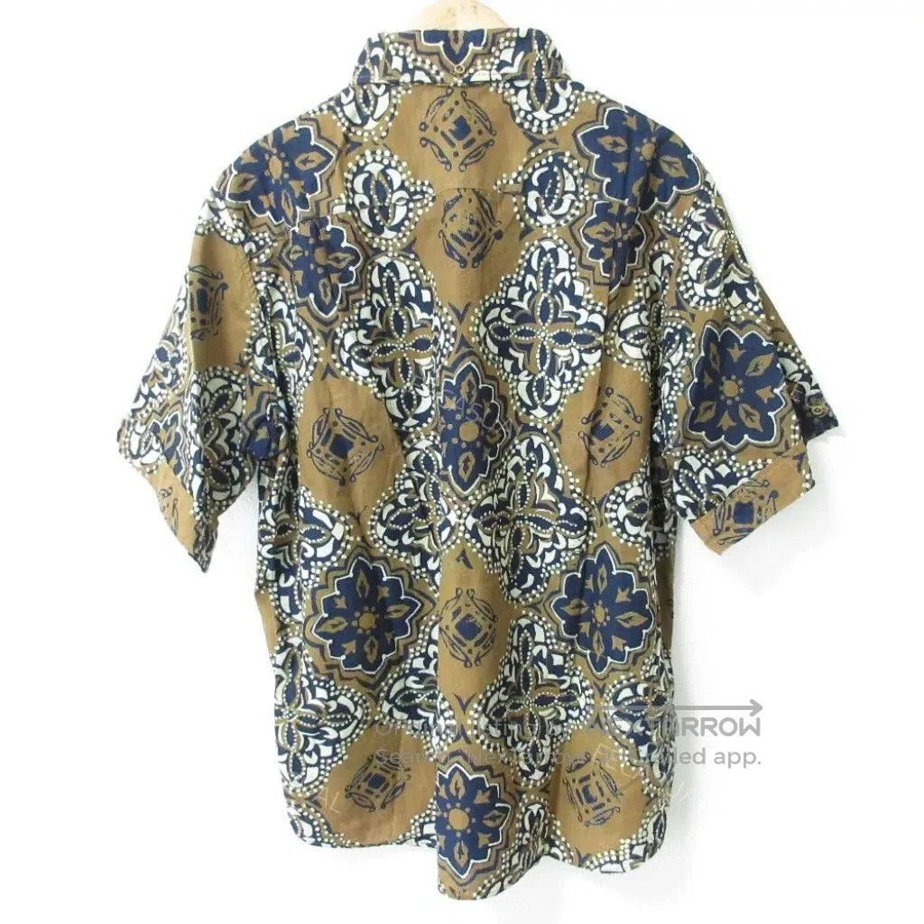 45rpm Wax Dye Printed Short Sleeve Shirt. Size US M / EU 48-50 / 2 - 2 Thumbnail