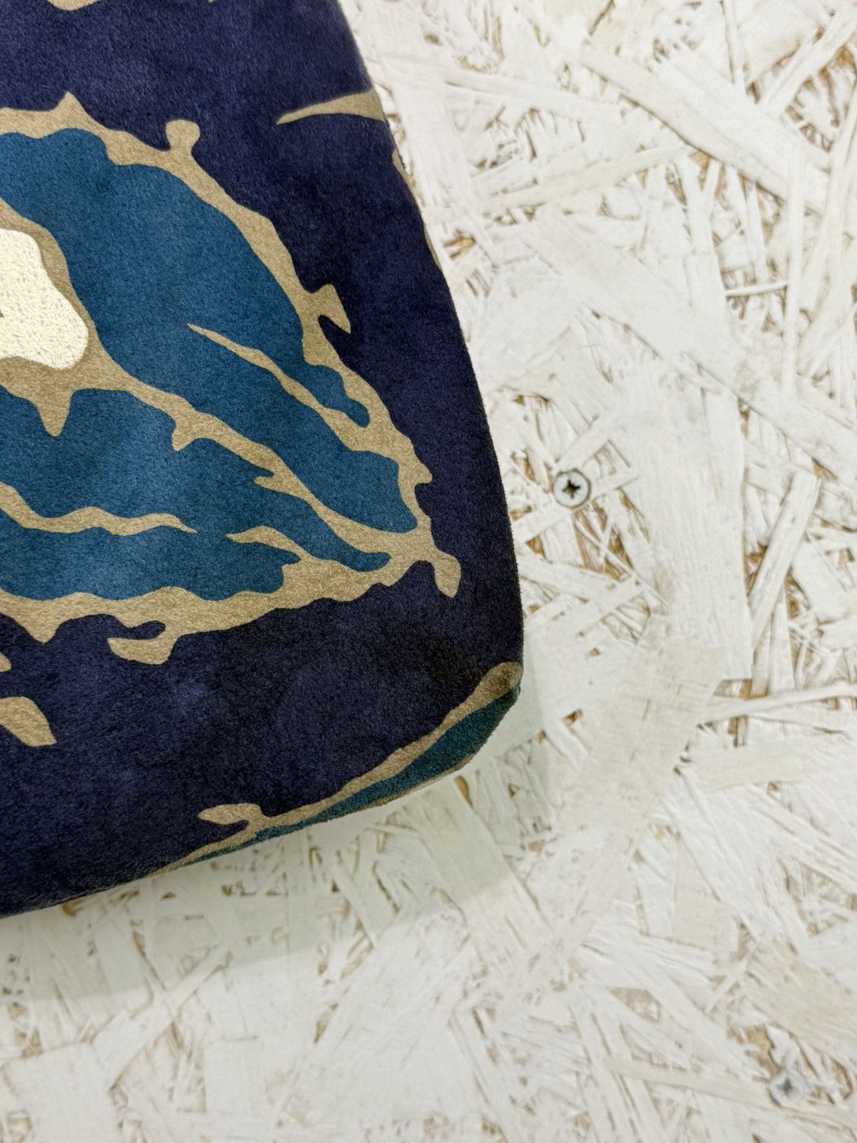 Vivienne Westwood Vintage Vivienne Westwood Ocean Print Ring Handle Suede Bag Size ONE SIZE - 7 Thumbnail