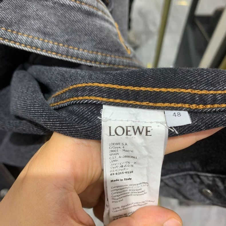 Loewe loewe denim jacket in gray color-2508 Size US L / EU 52-54 / 3 - 4 Thumbnail