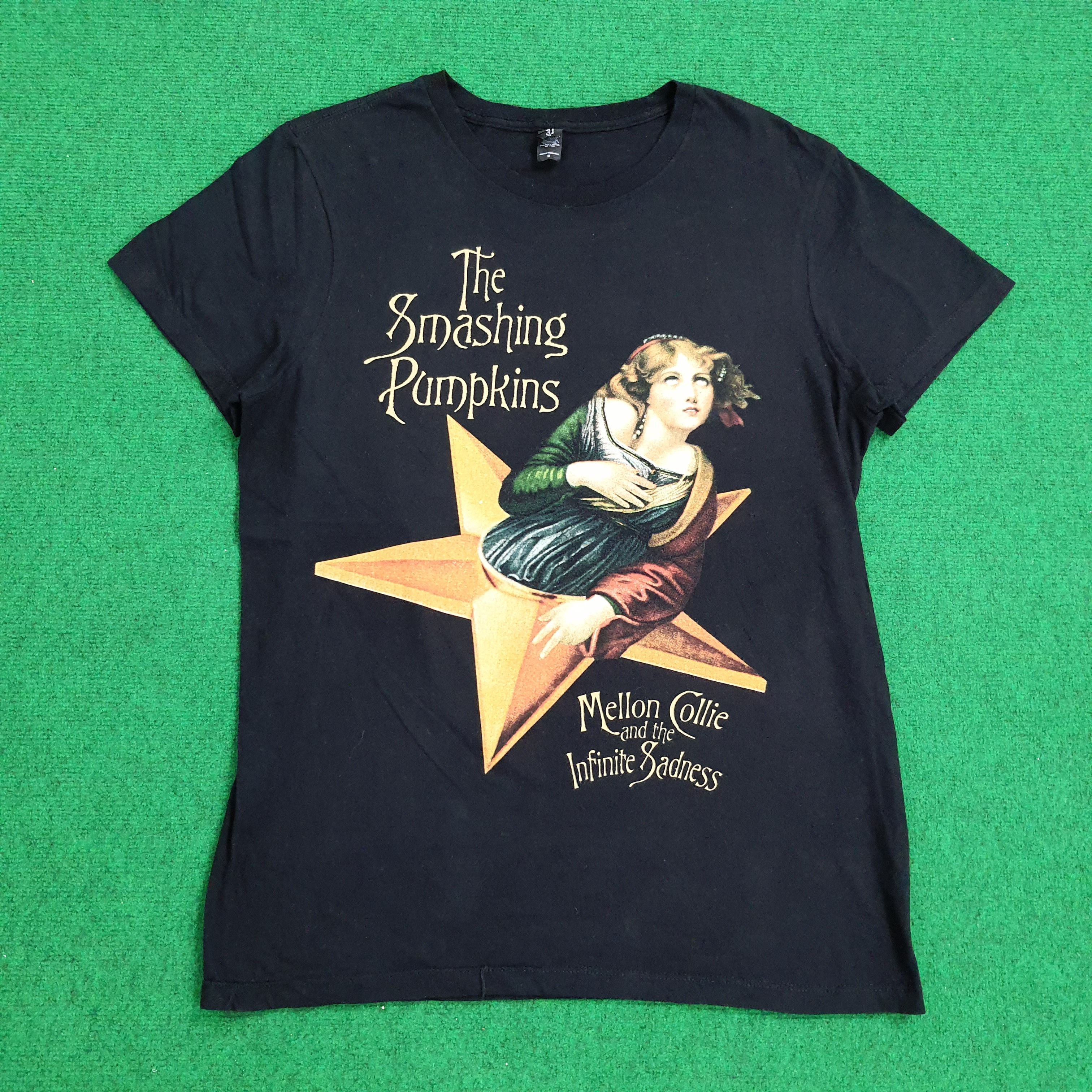 Vintage The Smashing Pumkins Studio Album Rock Band T-shirt