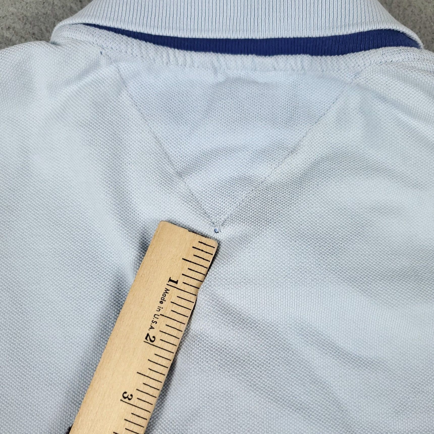 Tommy Hilfiger VINTAGE Tommy Hilfiger Polo Shirt Mens XL Blue Short Sleeve Casual Shirt 100% Cotton Classic American Logo Mens Size US XL / EU 56 / 4 - 6 Thumbnail