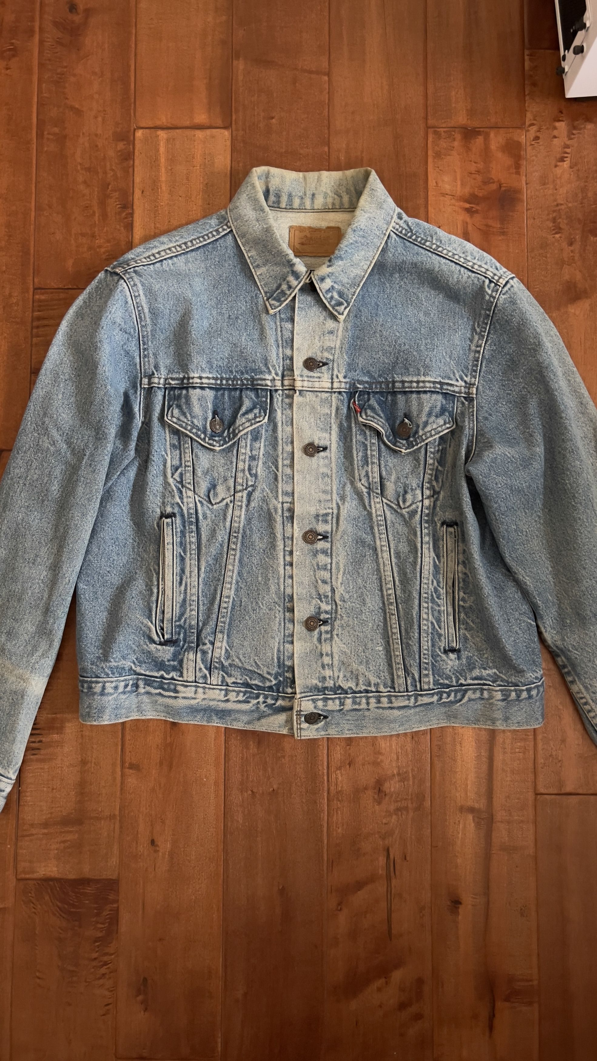 Levi's × Vintage Vintage Levis 80s Denim Jacket Size US XL / EU 56 / 4 - 1 Thumbnail