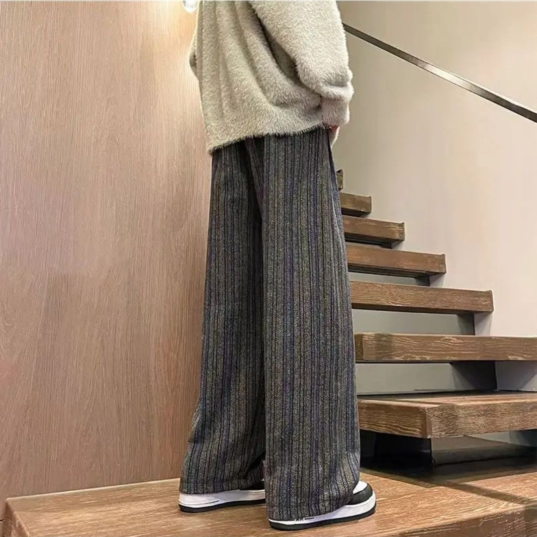 Japanese Brand × Vintage American Vintage Maillard Inspired Striped Casual Pants Size US 30 / EU 46 - 2 Thumbnail