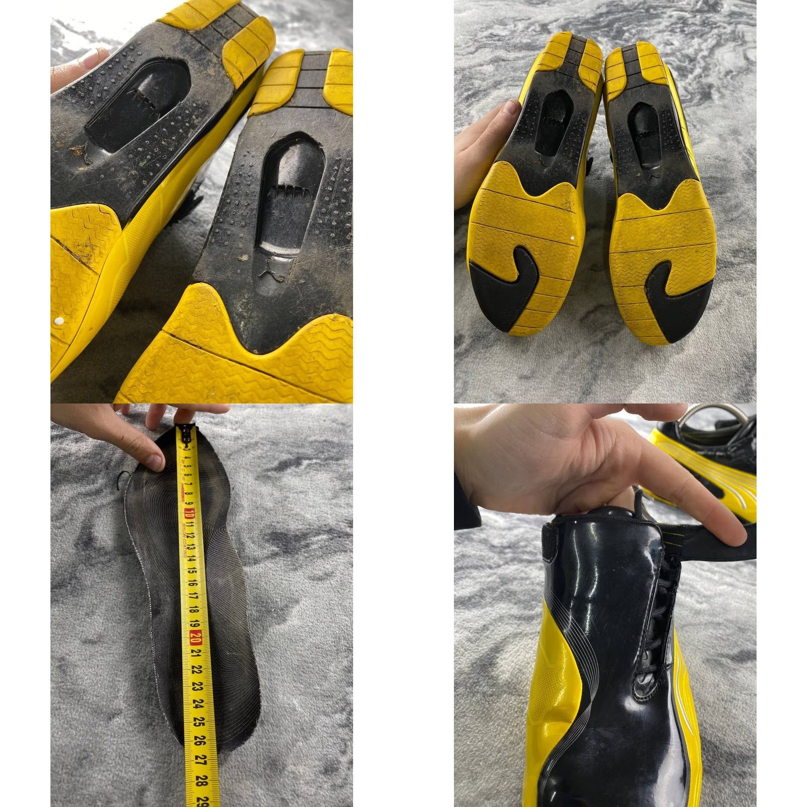 Puma PUMA Scuderia Ferrari Speedcat Motorsport Shoes Men 42 Yellow Rubber Lace Up Casual Sneaker M Size 42 Size US 10 / EU 43 - 11 Thumbnail