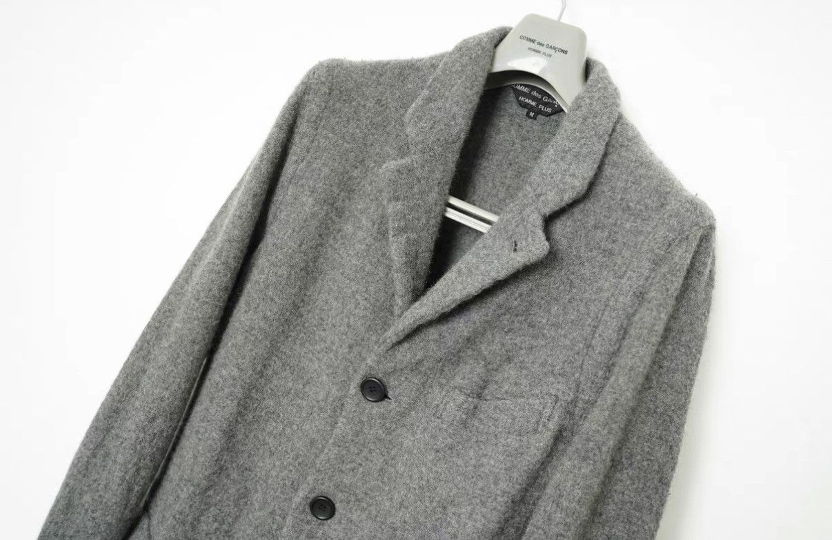 Comme des Garcons Comme des Garçons CDG Wool Artisanal Mid-Length Coat Size US M / EU 48-50 / 2 - 3 Thumbnail