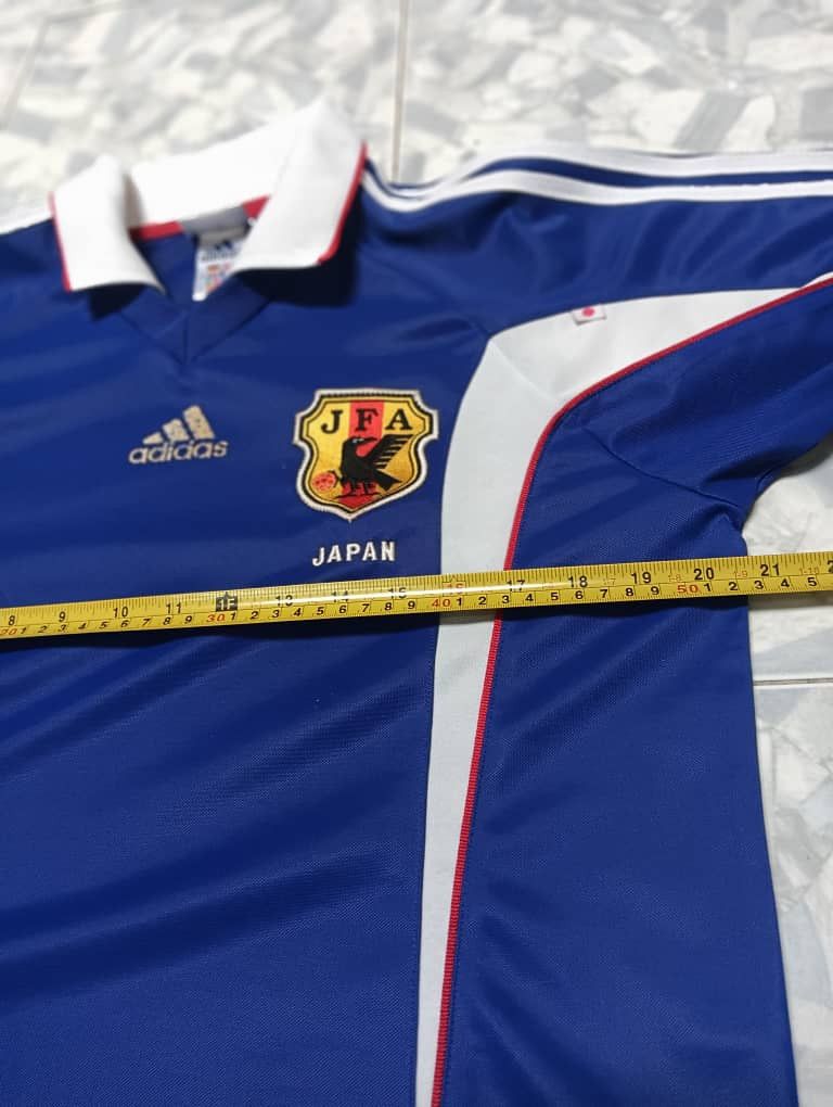 Adidas × Vintage Vintage 90s jfa japan national jersey Size US M / EU 48-50 / 2 - 7 Thumbnail
