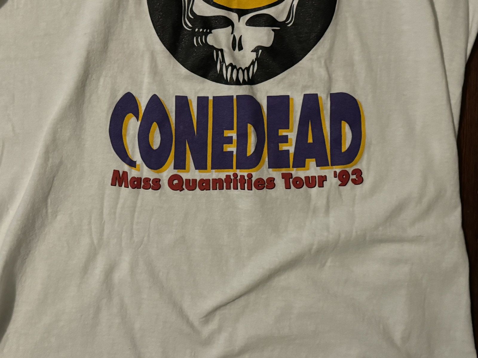 Vintage Vintage Grateful Dead 1993 Mass Quantities Tour Conehead Size US L / EU 52-54 / 3 - 4 Thumbnail