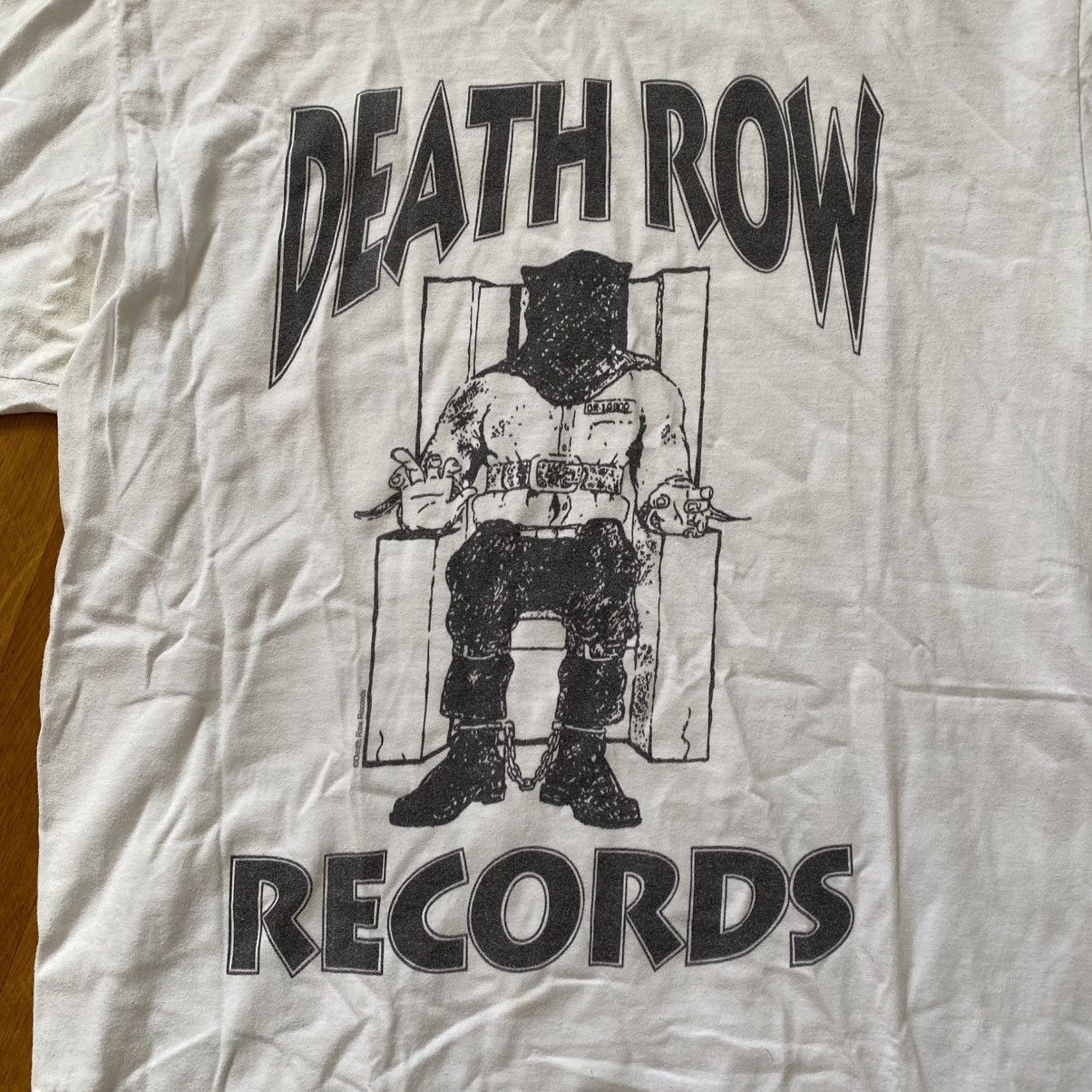 Rap Tees VINTAGE DEATH ROW RECORDS BIG LOGO T SHIRT Size US M / EU 48-50 / 2 - 2 Thumbnail