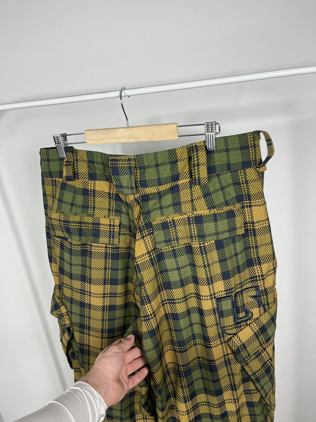 Burton Burton Plaid Snowboard Pants Cargo Shell XL Size US 36 / EU 52 - 17 Thumbnail