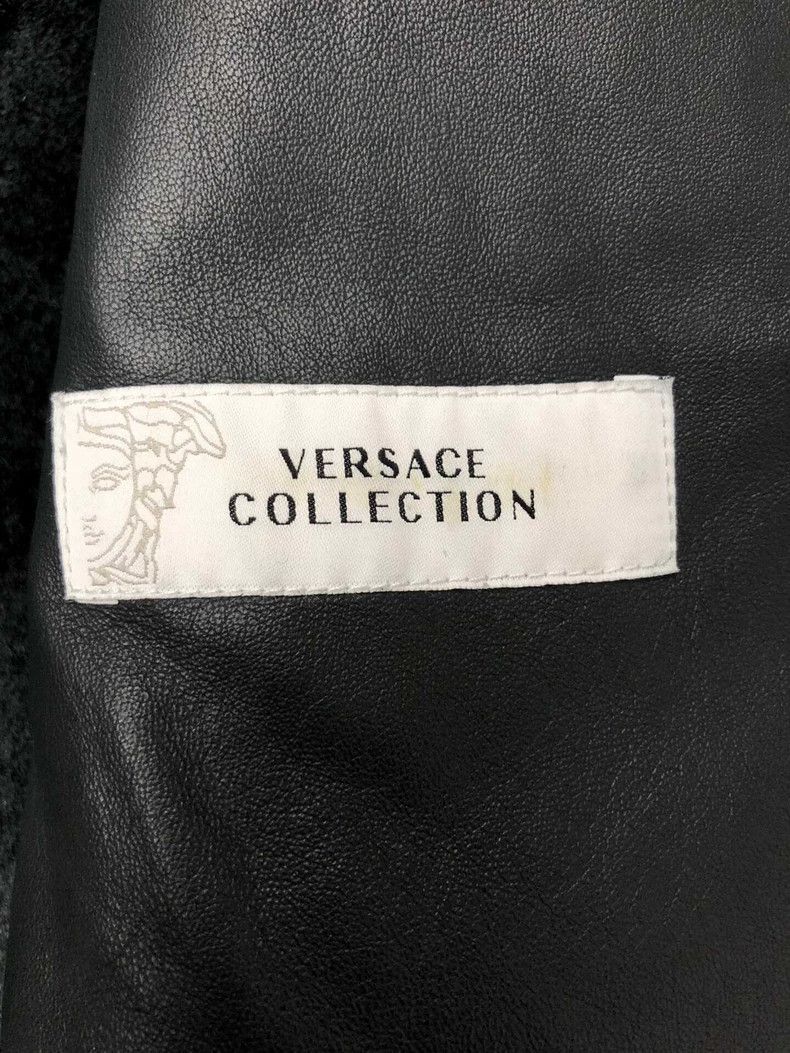 Versace Versace Fur one-piece leather jacket Size US M / EU 48-50 / 2 - 6 Thumbnail