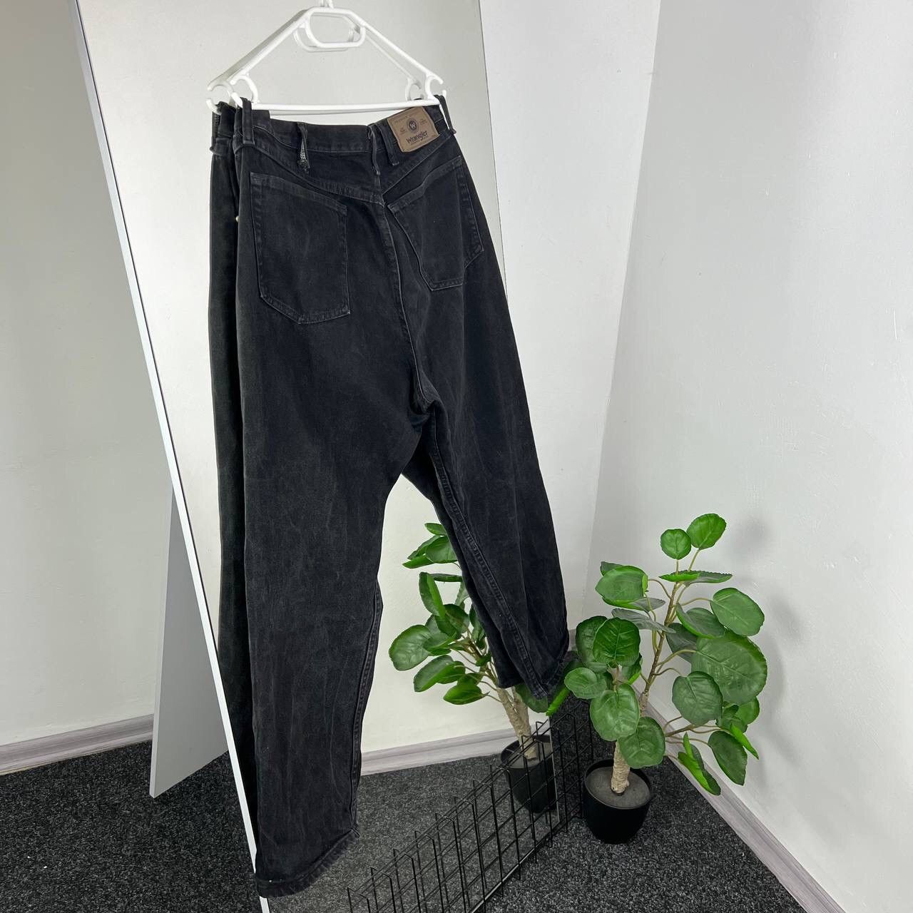 Wrangler Vintage Denim Pants Wrangler Jeans Y2k Baggy Dark Gray Size US 36 / EU 52 - 1 Thumbnail