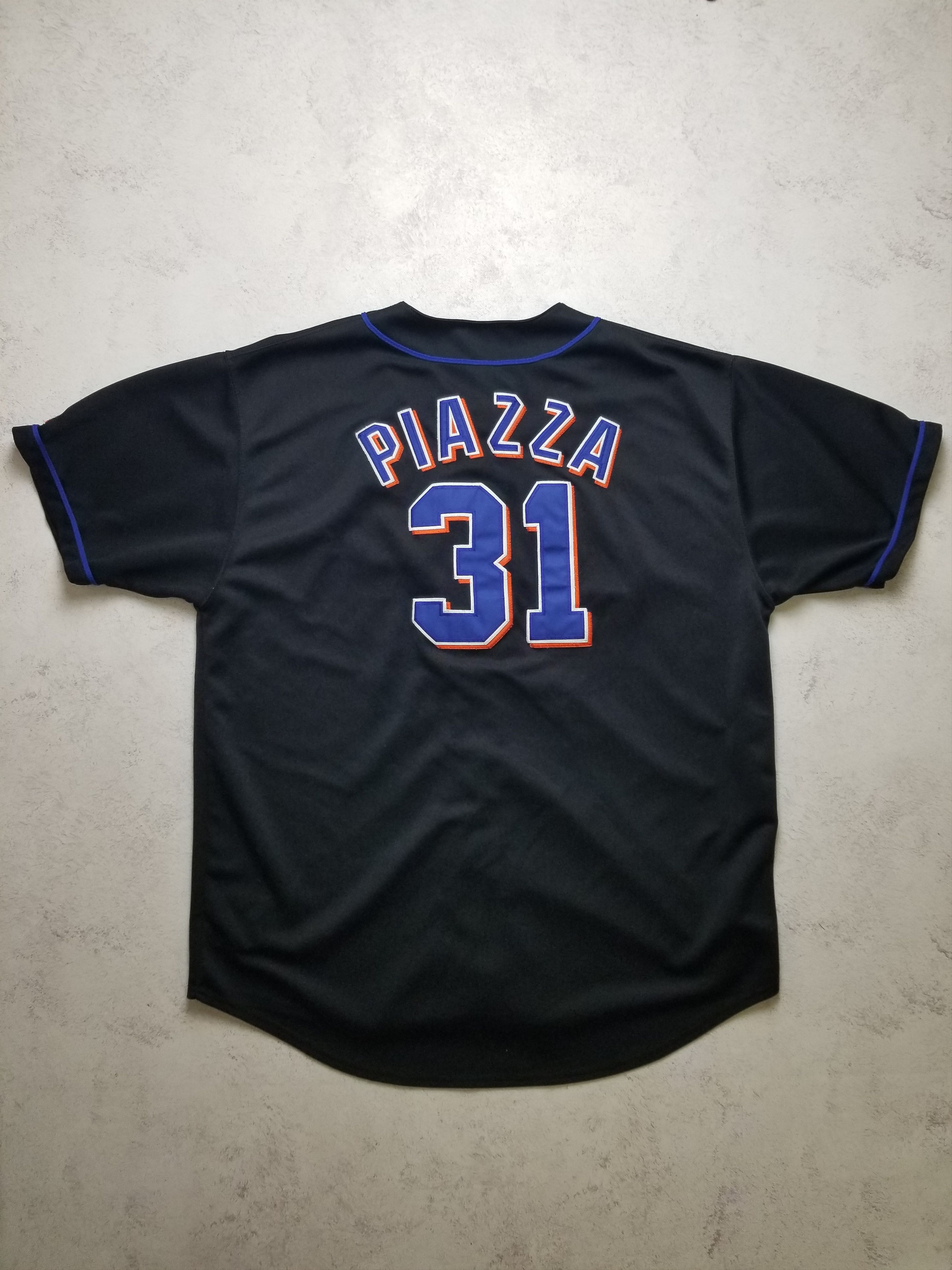 Russell Athletic VTG #31 Mike Piazza NY Mets MLB Sewn Jersey