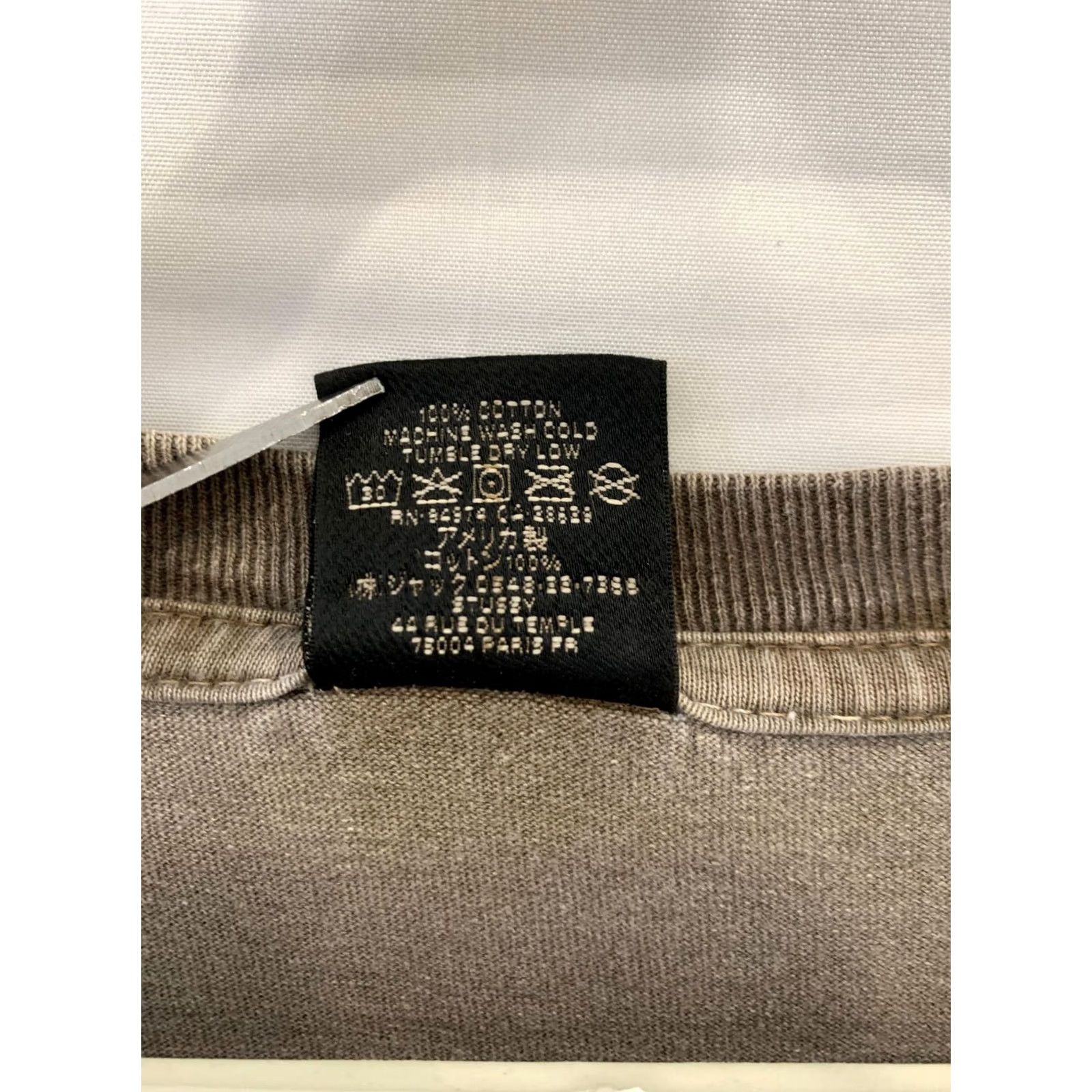 Vintage VINTAGE Stüssy T-Shirt XL Gray 90s Made in USA Surf Graphic Front Script Back Surf Photo Mens XL Logo Size US XL / EU 56 / 4 - 4 Thumbnail