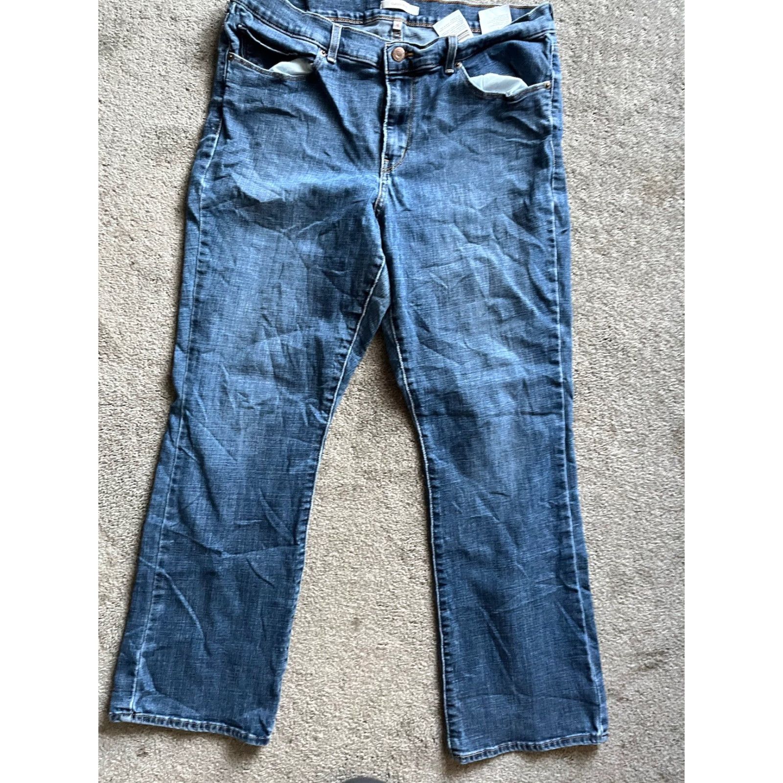 Levi's Levi's Classic Bootcut Jeans Women's Size 16 Blue Medium Wash 33x30 Size 38" / US 16 / IT 52 - 4 Thumbnail