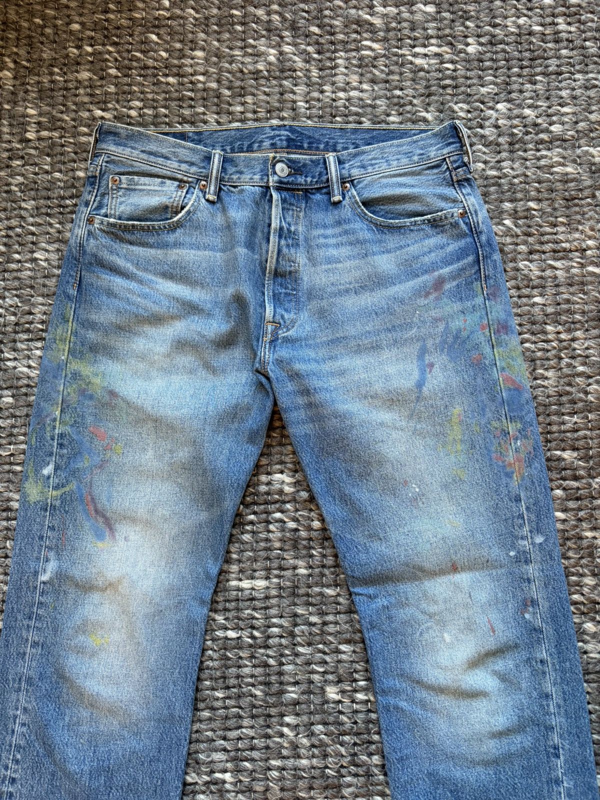 Levi's Levi’s 501 Paint Splatter Size US 34 / EU 50 - 5 Thumbnail