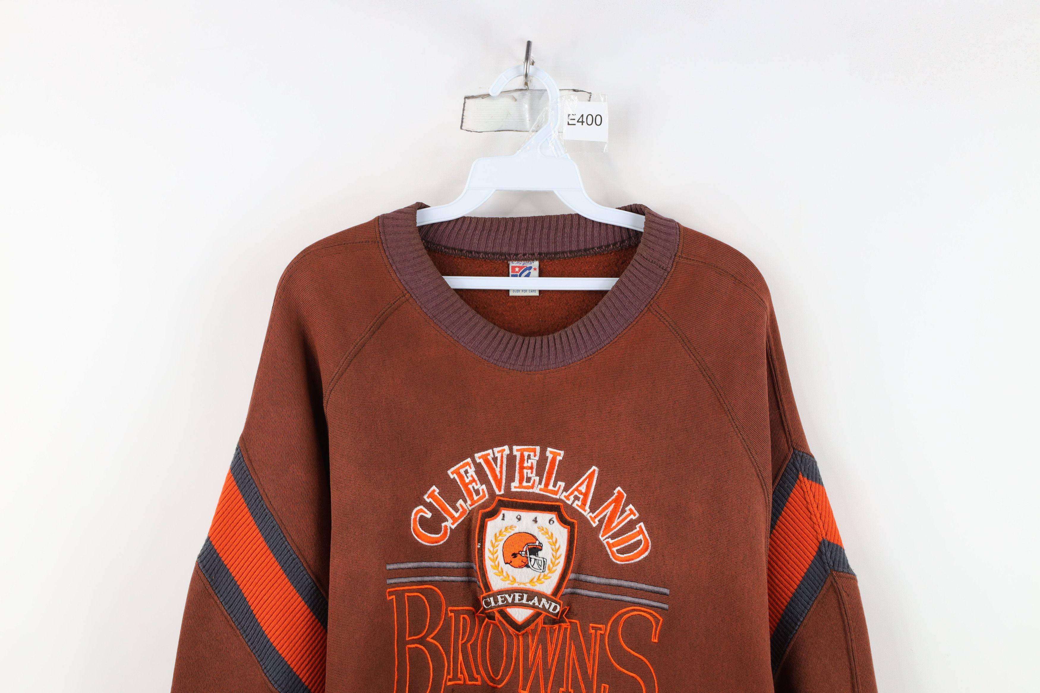 Vintage Vintage 90s Cleveland Browns Football Sweatshirt USA Size US L / EU 52-54 / 3 - 2 Thumbnail