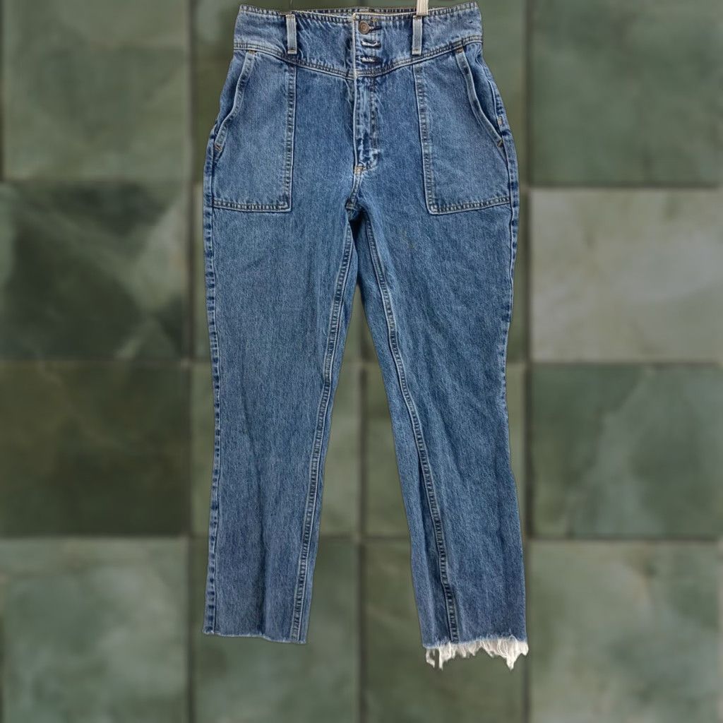 Abercrombie & Fitch VINTAGE Abercrombie & Fitch 90s Mom Jeans High Rise 26 Blue Denim Womens Size 26" / US 2 / IT 38 - 1 Thumbnail