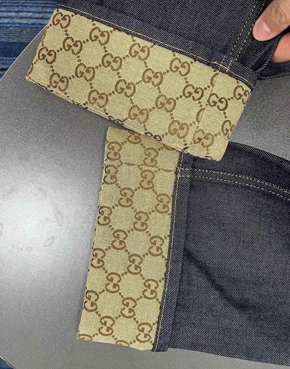 Gucci Gucci jeans with all-over logo Size US 32 / EU 48 - 2 Thumbnail