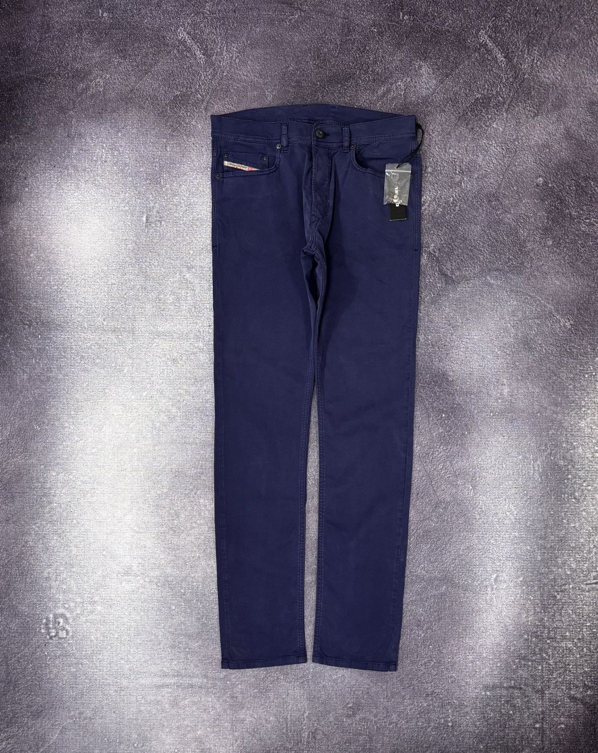 Diesel Diesel R-Tepphar NWT Men’s Navy Blue Stretch Pants Jeans Size US 29 - 1 Thumbnail