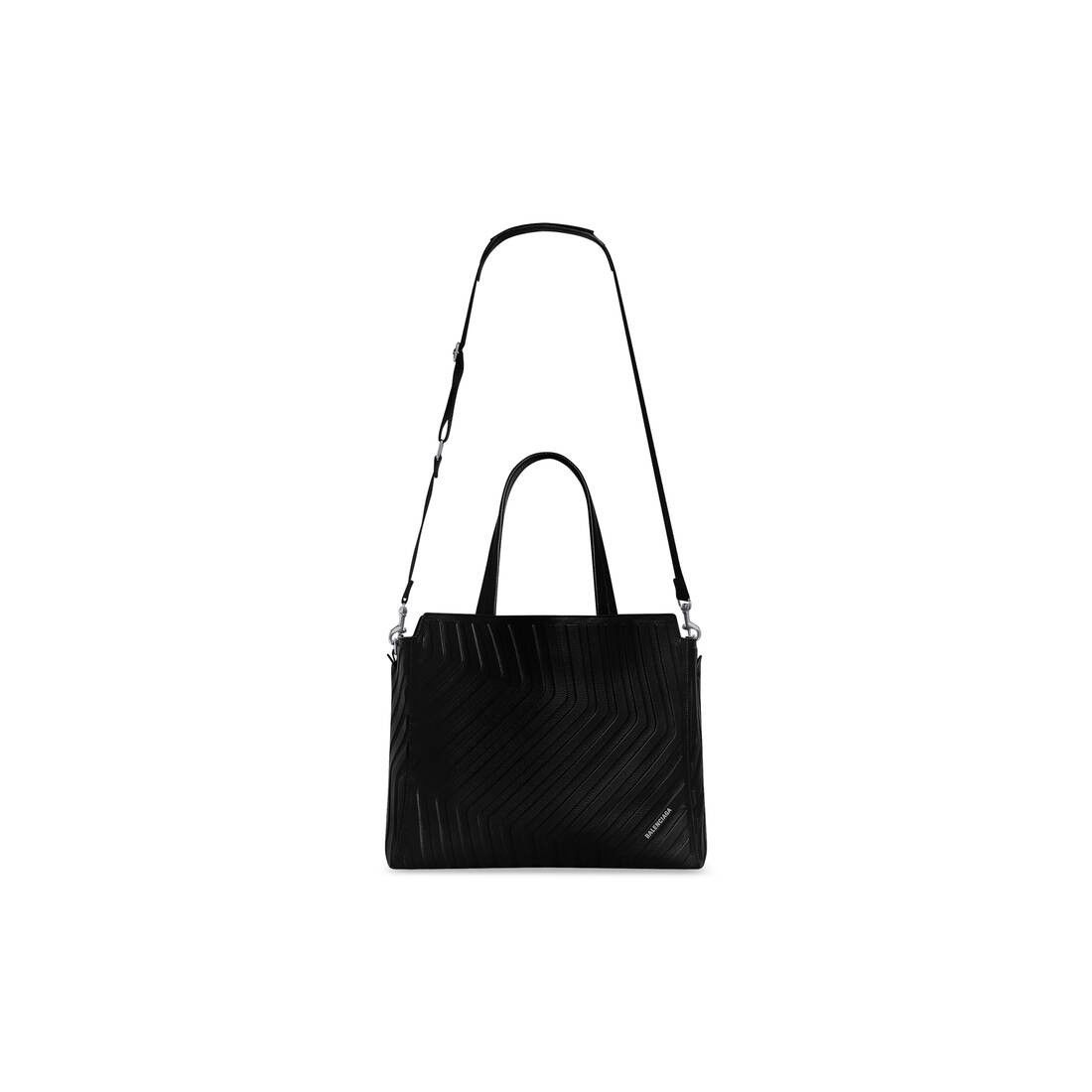 Balenciaga o1in1g0125 Size: OS / Medium East-West Tote Bag in Black Size ONE SIZE - 6 Thumbnail