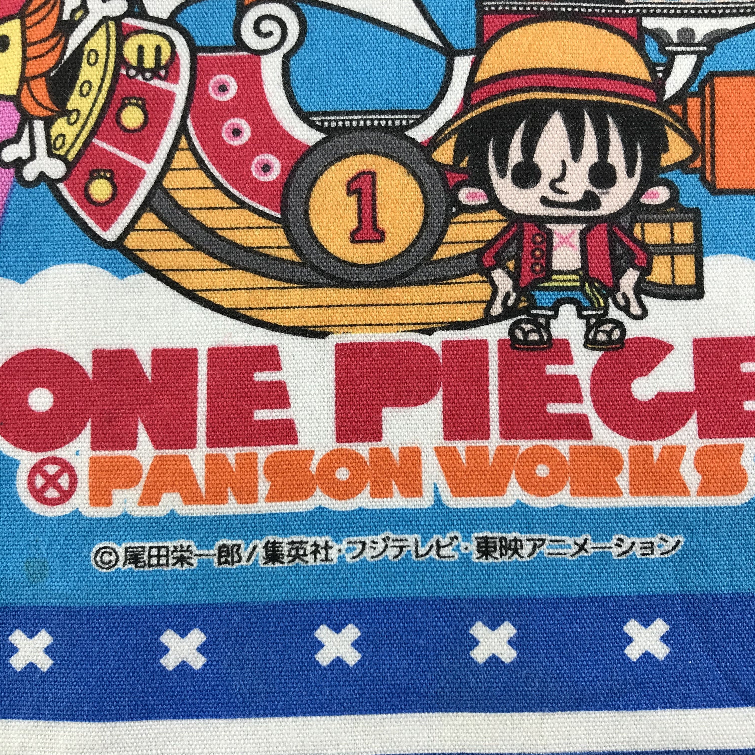 One Piece × Vintage One Piece Bandana / Handkerchief / Neckerchief - S1863 Size ONE SIZE - 3 Thumbnail