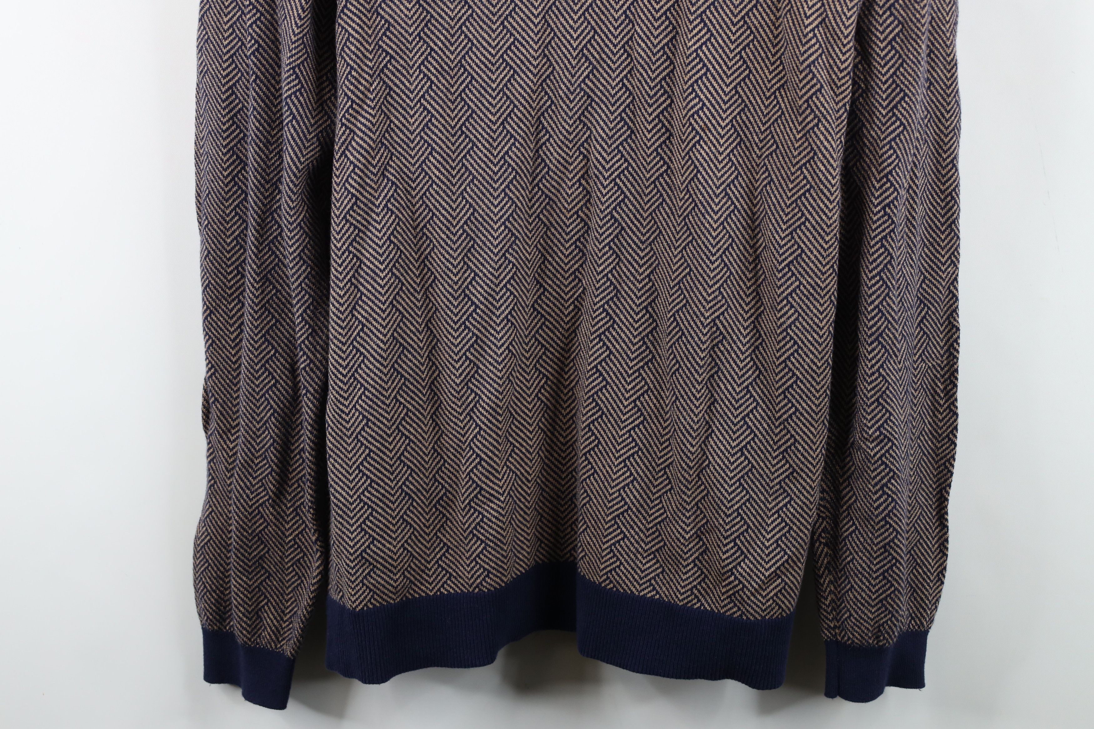 Vintage Vintage 90s Streetwear Lightweight Collared Pullover Sweater Size US L / EU 52-54 / 3 - 3 Thumbnail
