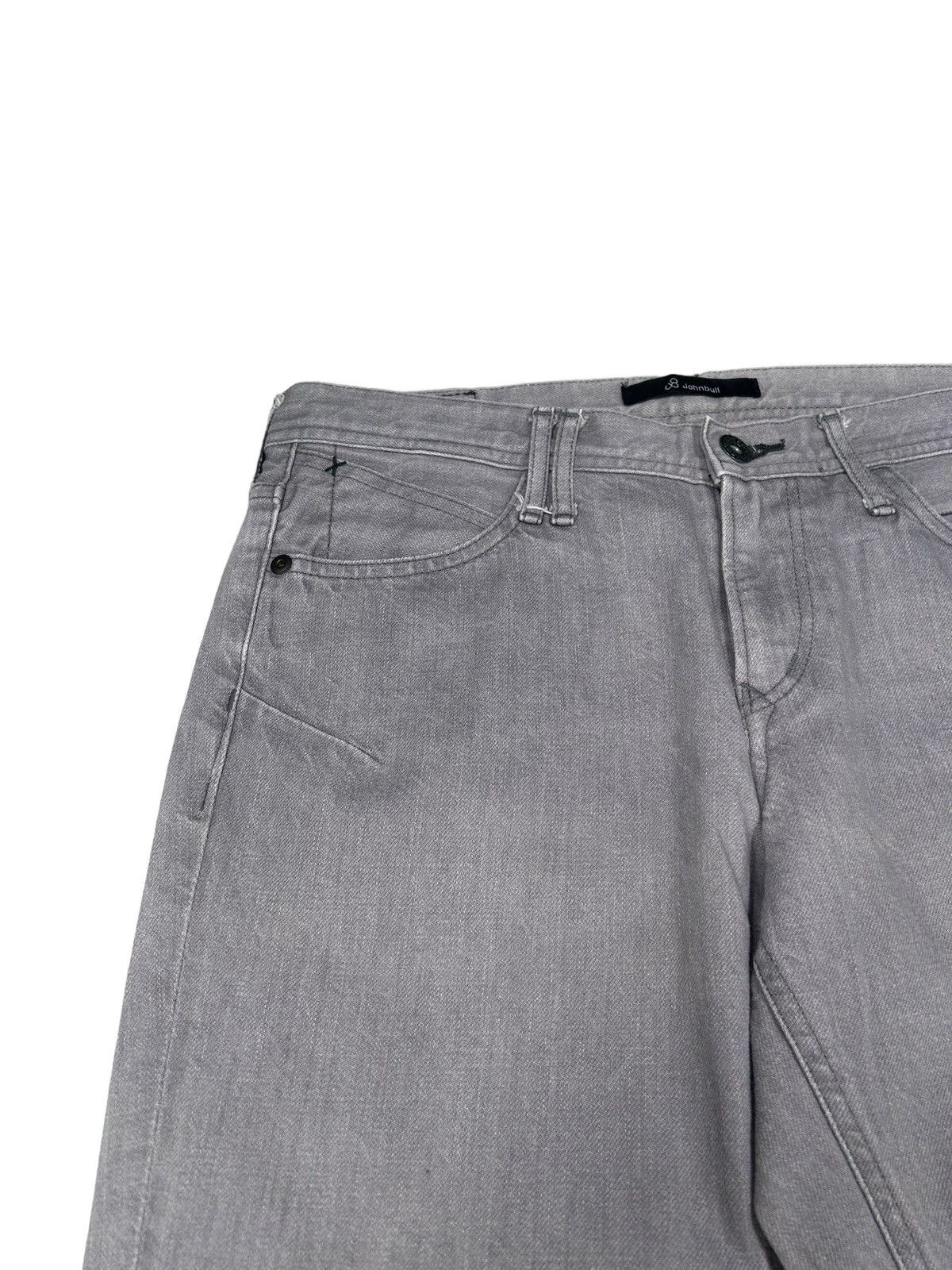Japanese Brand 1990s Johnbull Wide Leg Darted Jeans (31x30) Size US 31 - 3 Thumbnail