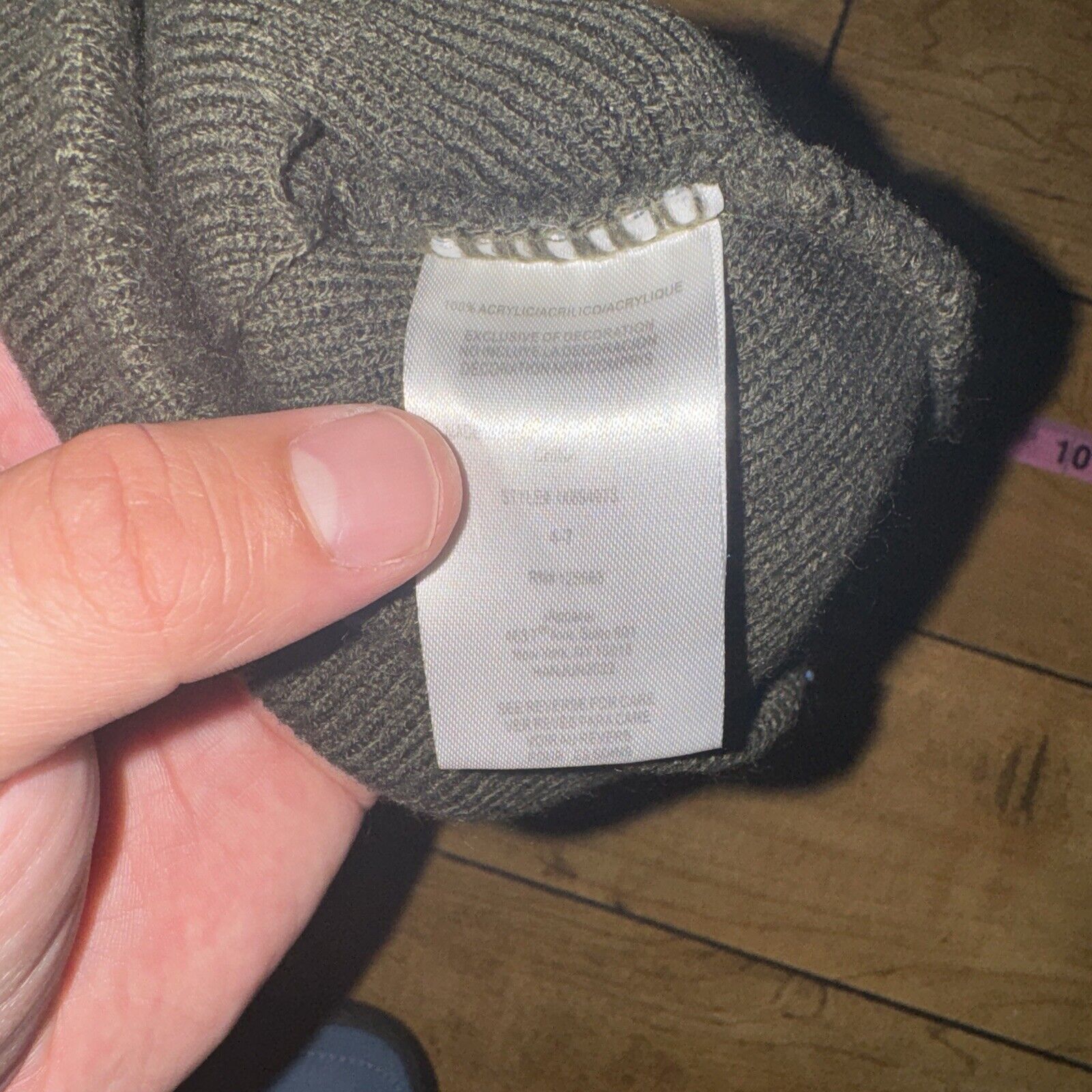 Vintage Y2K Style iXtreme Outfitters Beanie Skater Olive Green 4-7 Size ONE SIZE - 3 Thumbnail