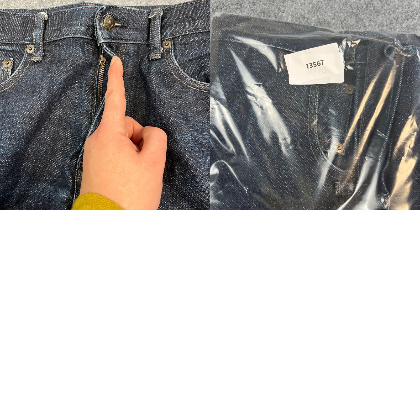 Uniqlo Uniqlo Mens Jeans Slim Straight Fit 32 32 Dark Blue Indigo Denim Slim 32 Jeans Mens Reg 5-Pocket Design Blue Mid Rise Buttons Zip Casual Vintage No Size US 32 / EU 48 - 9 Thumbnail