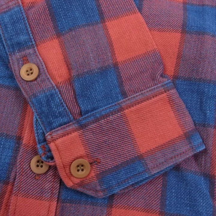 Visvim VISVIM BLACK ELK FLANNEL INDIGO BUFFALO CHECK Size US S / EU 44-46 / 1 - 6 Thumbnail