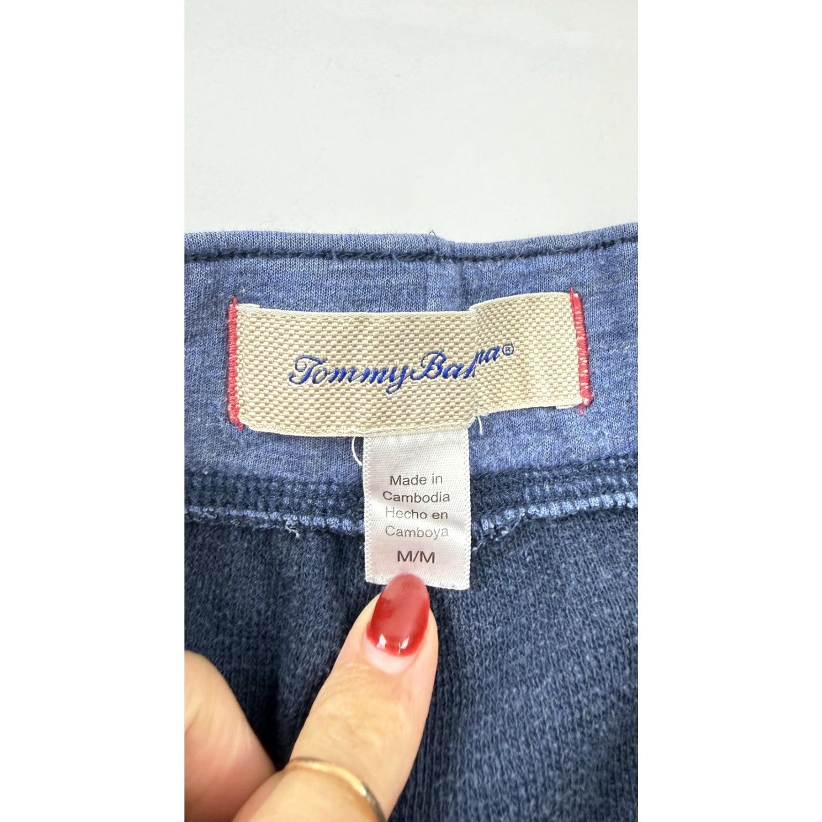 Tommy Bahama Tommy Bahama Lounge Pants Mens Medium Blue Knit Drawstring Jersey Casual Size US 31 - 7 Thumbnail
