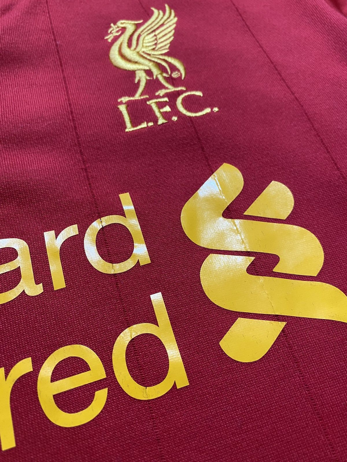 Warrior Vintage Warrior Liverpool 2012/13 home soccer jersey t shirt Size US M / EU 48-50 / 2 - 7 Thumbnail