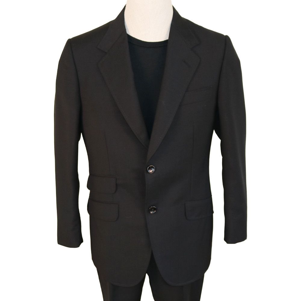 Gucci Gucci Black Jeweled Cobra Embroidered Mohair-Wool Suit Set Size 48R - 4 Thumbnail