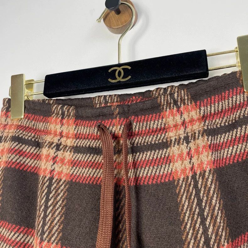 Gucci Gucci Size XS Zipper pocket casual trousers brown and red p Size US 26 / EU 42 - 3 Thumbnail