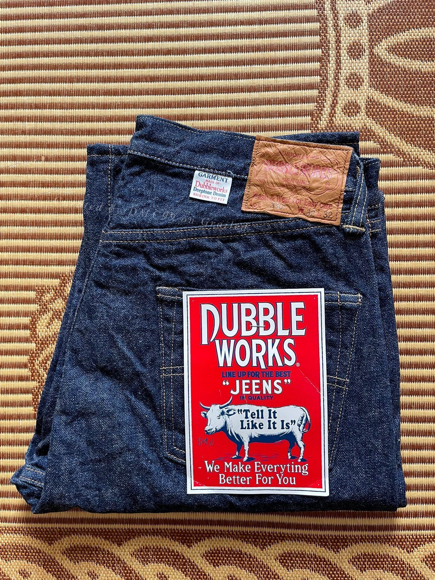 Doublet Dubble Works Warehouse 330 W32 Jeans Size US 32 / EU 48 - 1 Thumbnail