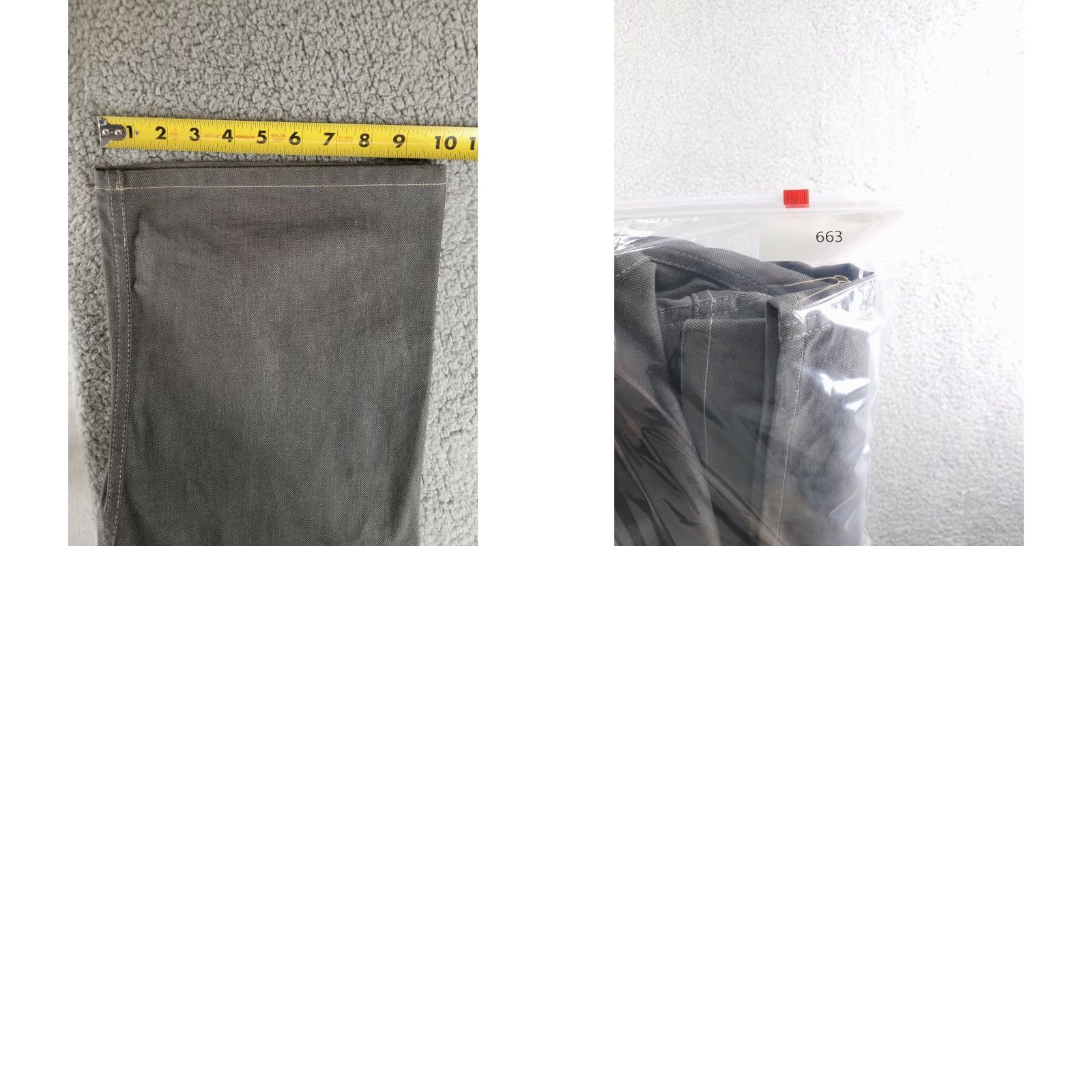 Levi's Levi's 559 Cropped Jeans Mens 43x25 Gray Denim Cotton Relaxed Fit Vintage No Size US 43 - 8 Thumbnail