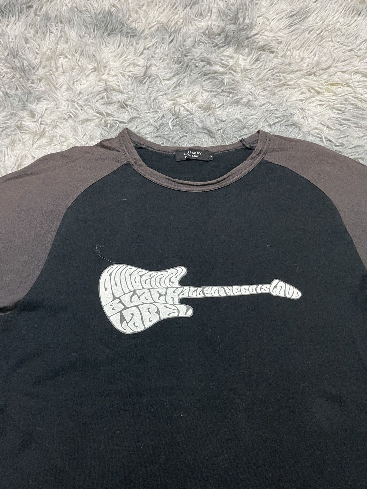 Burberry VINTAGE BURBERRY BLACK LABEL ALL YOU NEED IS LOVE T SHIRT Size US M / EU 48-50 / 2 - 5 Thumbnail