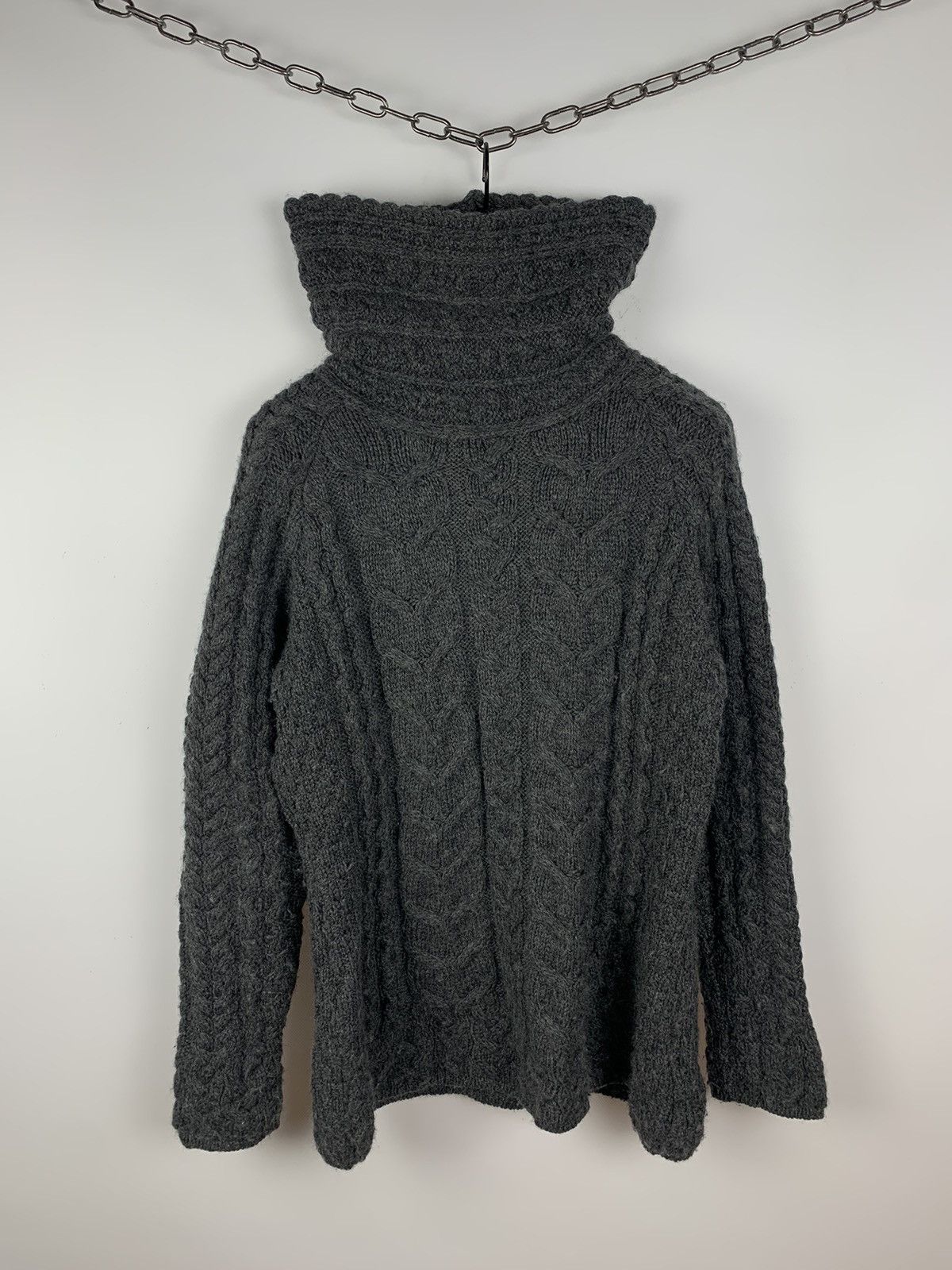 Woolrich Woolen Mills Aran Woollen Mills Super Soft Merino Sweater Avant Garde Size L / US 10 / IT 46 - 10 Thumbnail