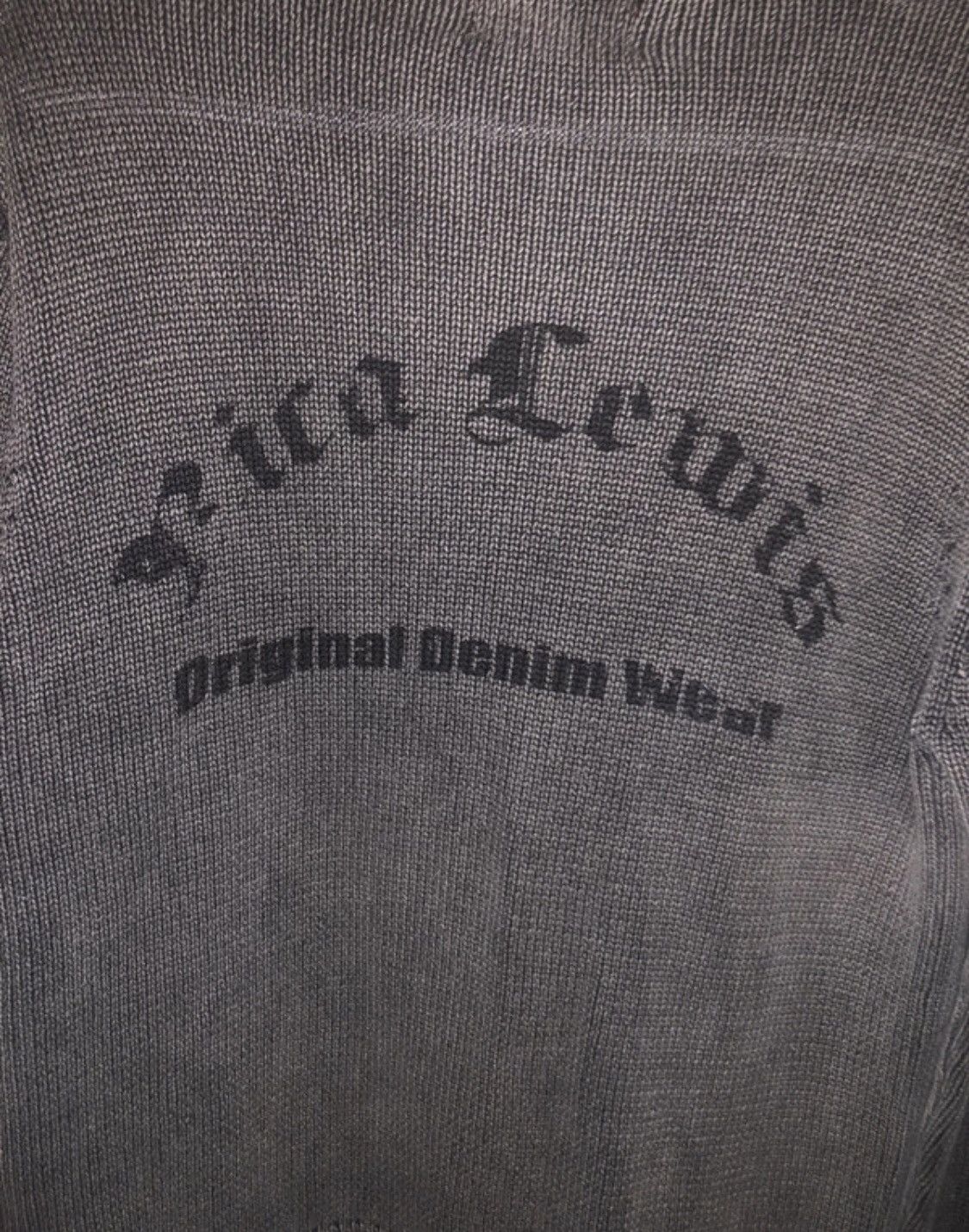 Designer × Vintage Vintage Grey Rica Lewis Cardigan Size US M / EU 48-50 / 2 - 2 Thumbnail