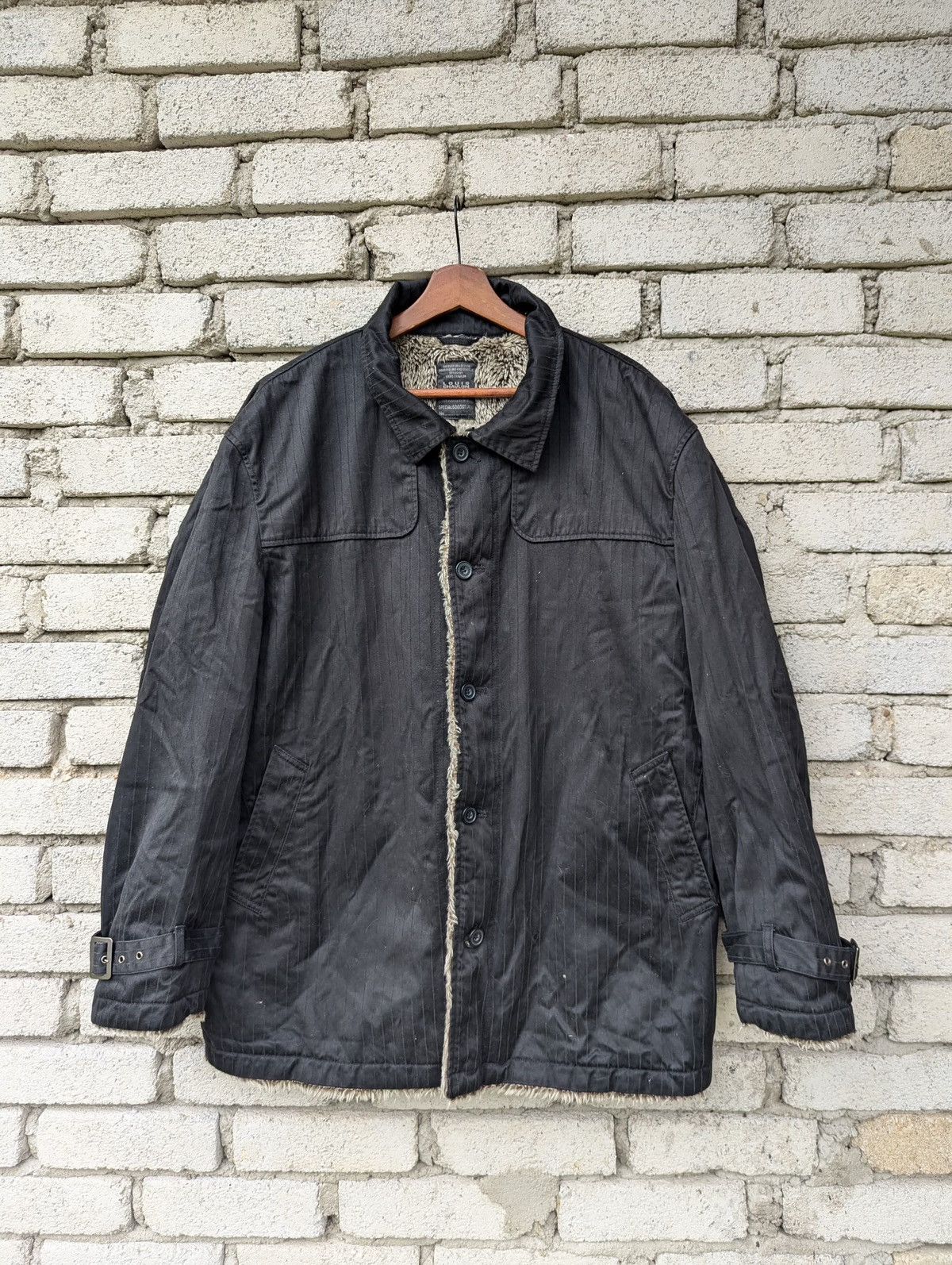 Japanese Brand Louis Chavlon Sherpa Jacket Size US L / EU 52-54 / 3 - 1 Thumbnail