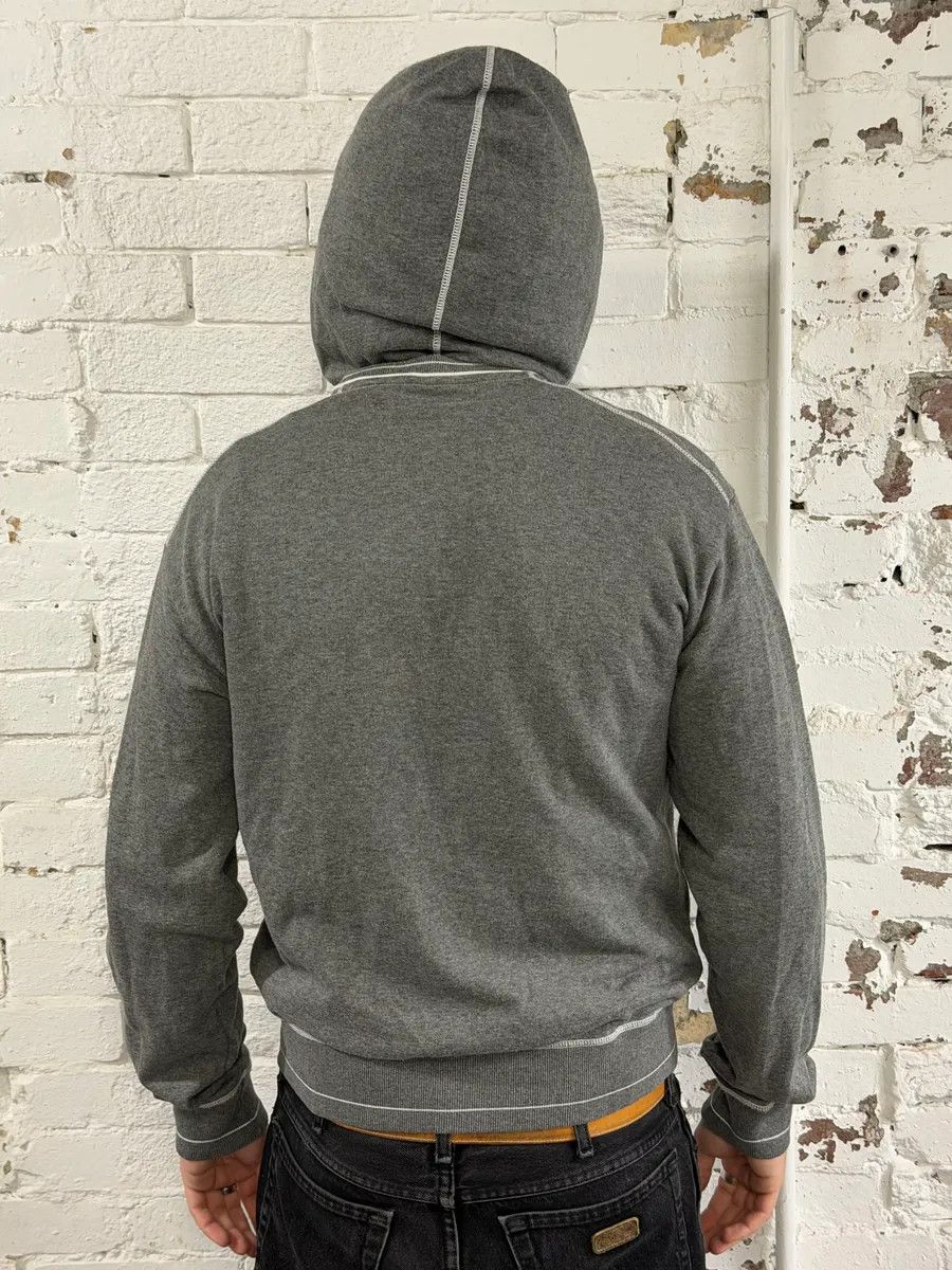 Dolce & Gabbana AW2004 Dolce & Gabbana Gym Grey Zip-Up Sweater Size US M / EU 48-50 / 2 - 2 Thumbnail