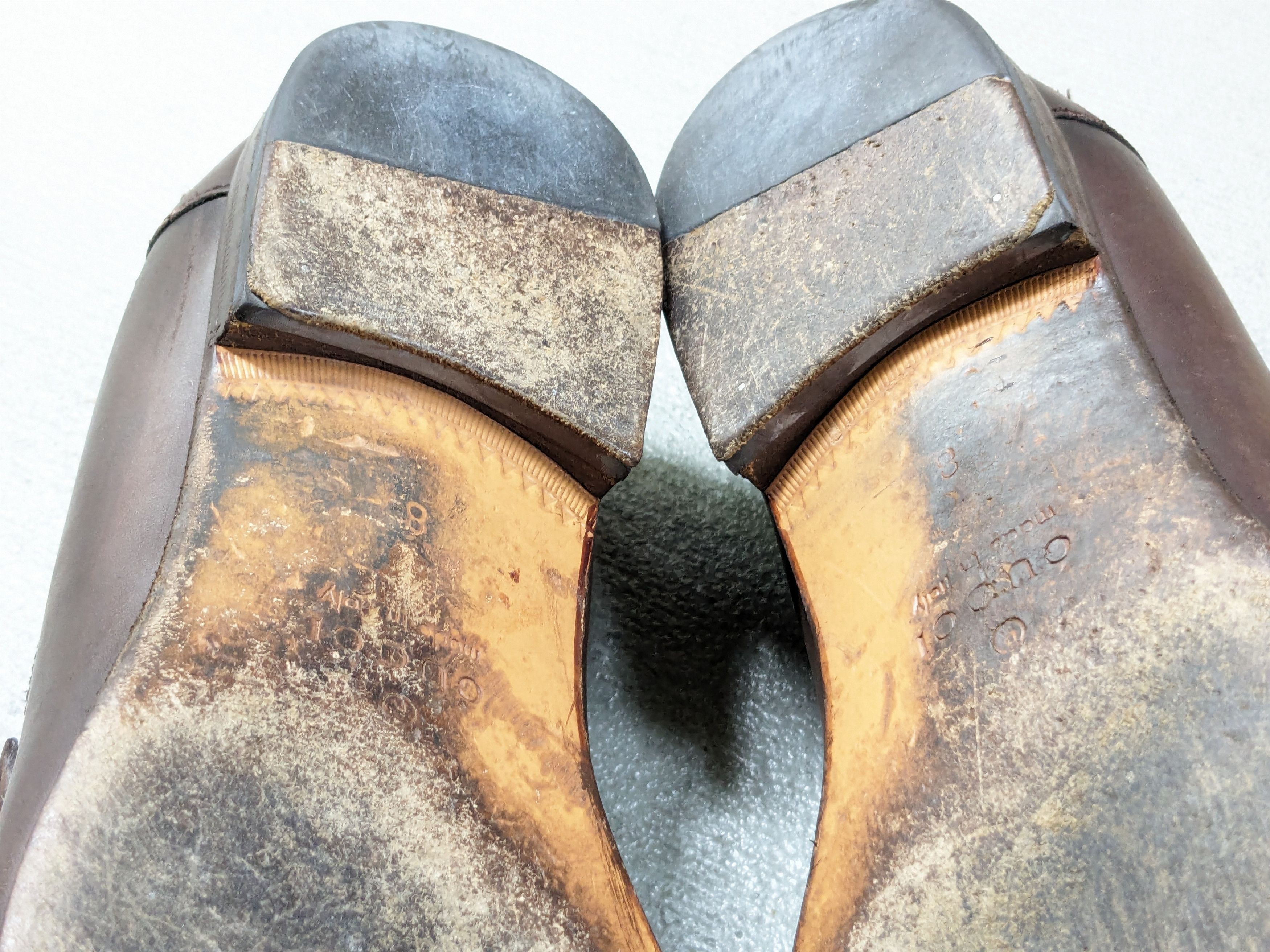 Gucci × Vintage Gucci Horsebit Loafers Brown Leather 8.5 Italy Slip On Size US 8.5 / EU 41-42 - 18 Thumbnail