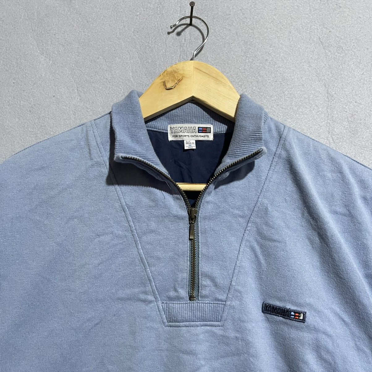Yamaha Vintage Yamaha For Sports Enthusiasts Half-Zip Sweatshirt Size US M / EU 48-50 / 2 - 2 Thumbnail