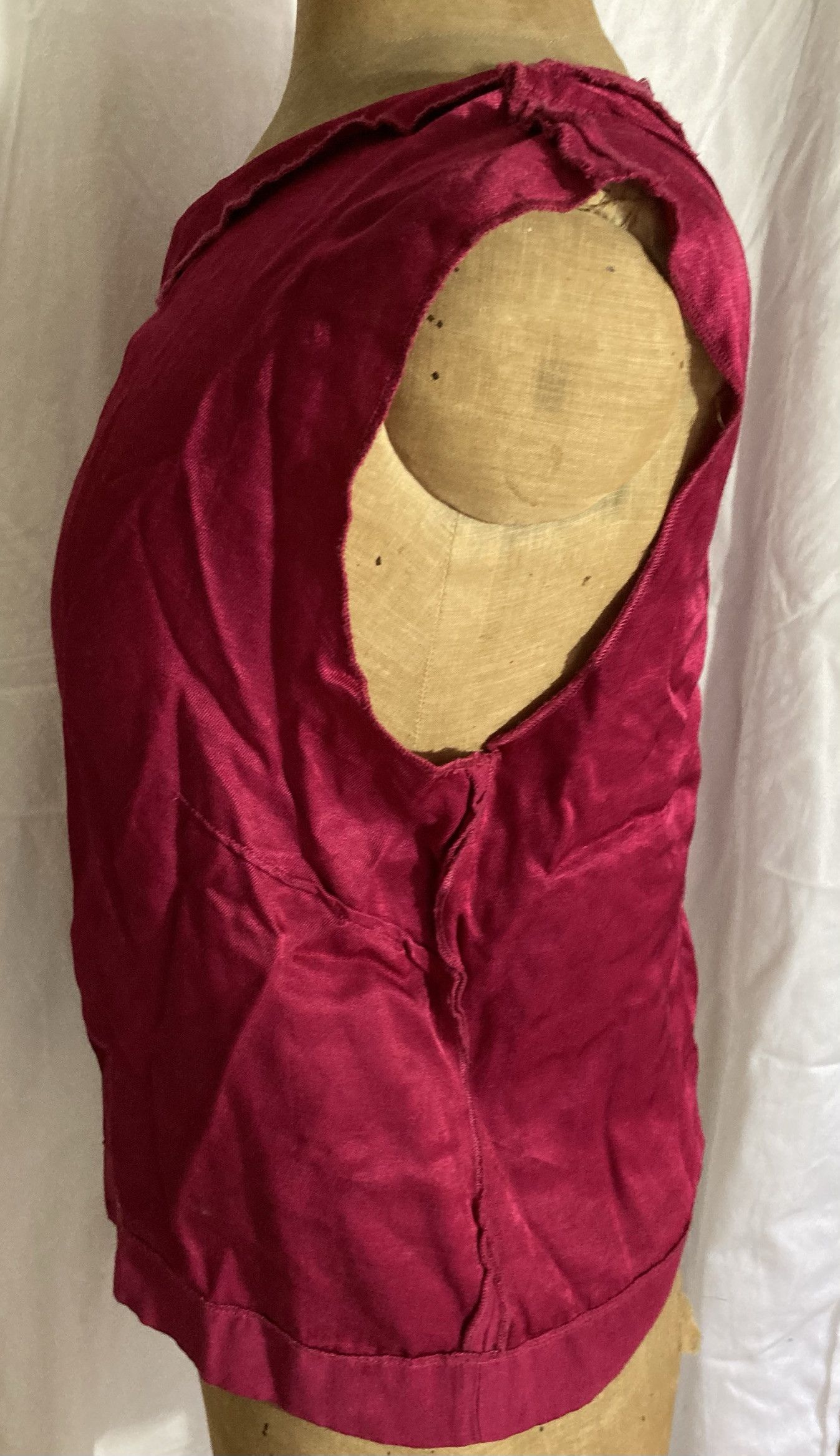 Maison Margiela Maison Martin Margiela Viscose Cropped Top — Early 1990s Size M / US 6-8 / IT 42-44 - 6 Thumbnail