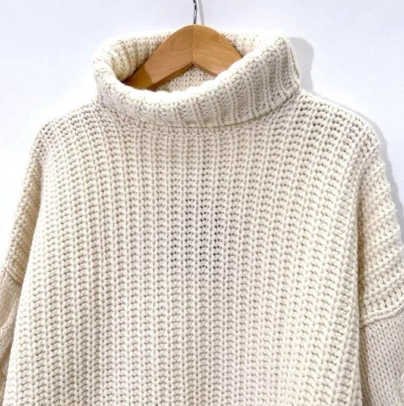 Ermenegildo Zegna Loro Piana Women's Cashmere Turtleneck Sweater Size US L / EU 52-54 / 3 - 7 Thumbnail