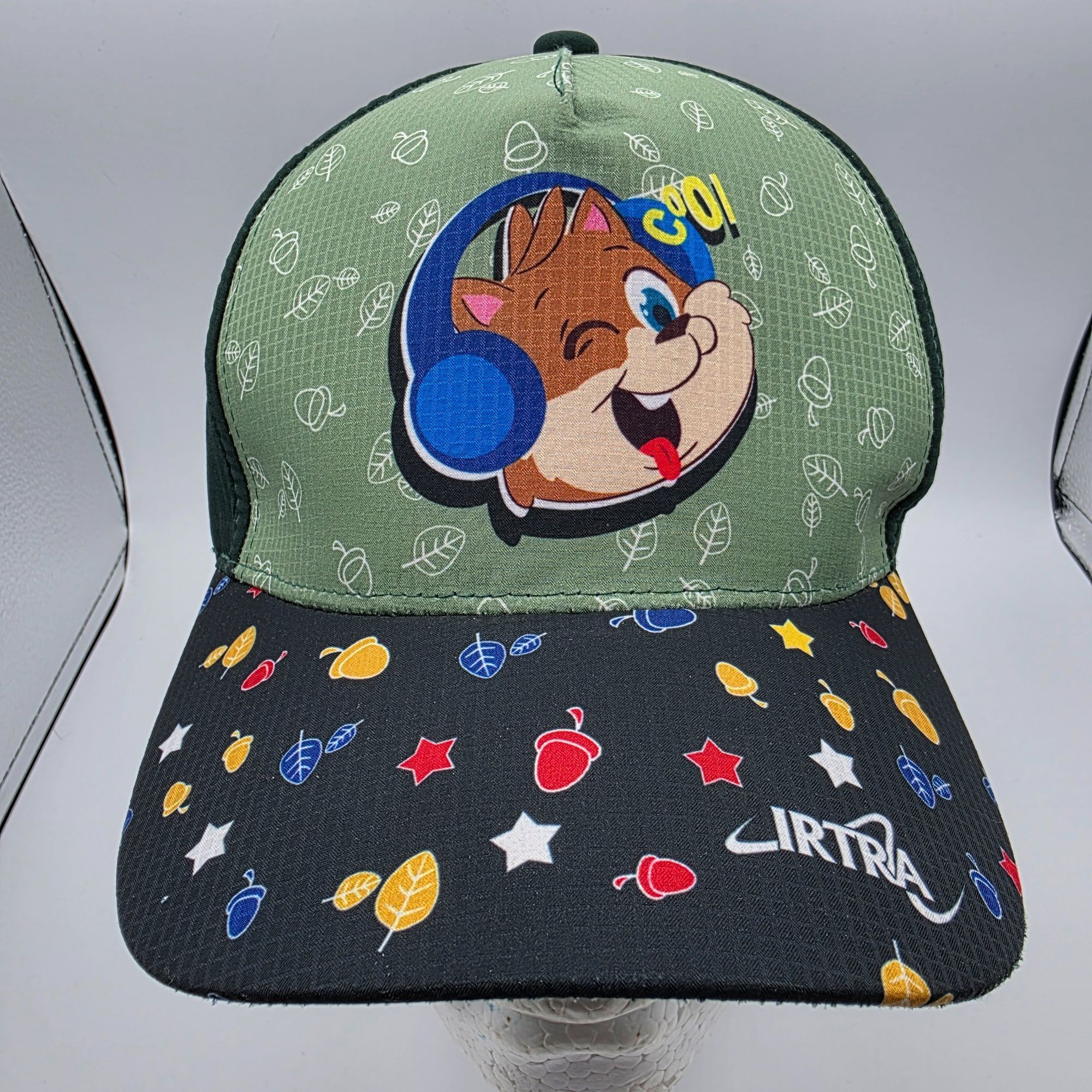 Other Irtra Black Green Squirrel Cool Adjustable Hat Cap Casual Ou Size ONE SIZE - 1 Thumbnail