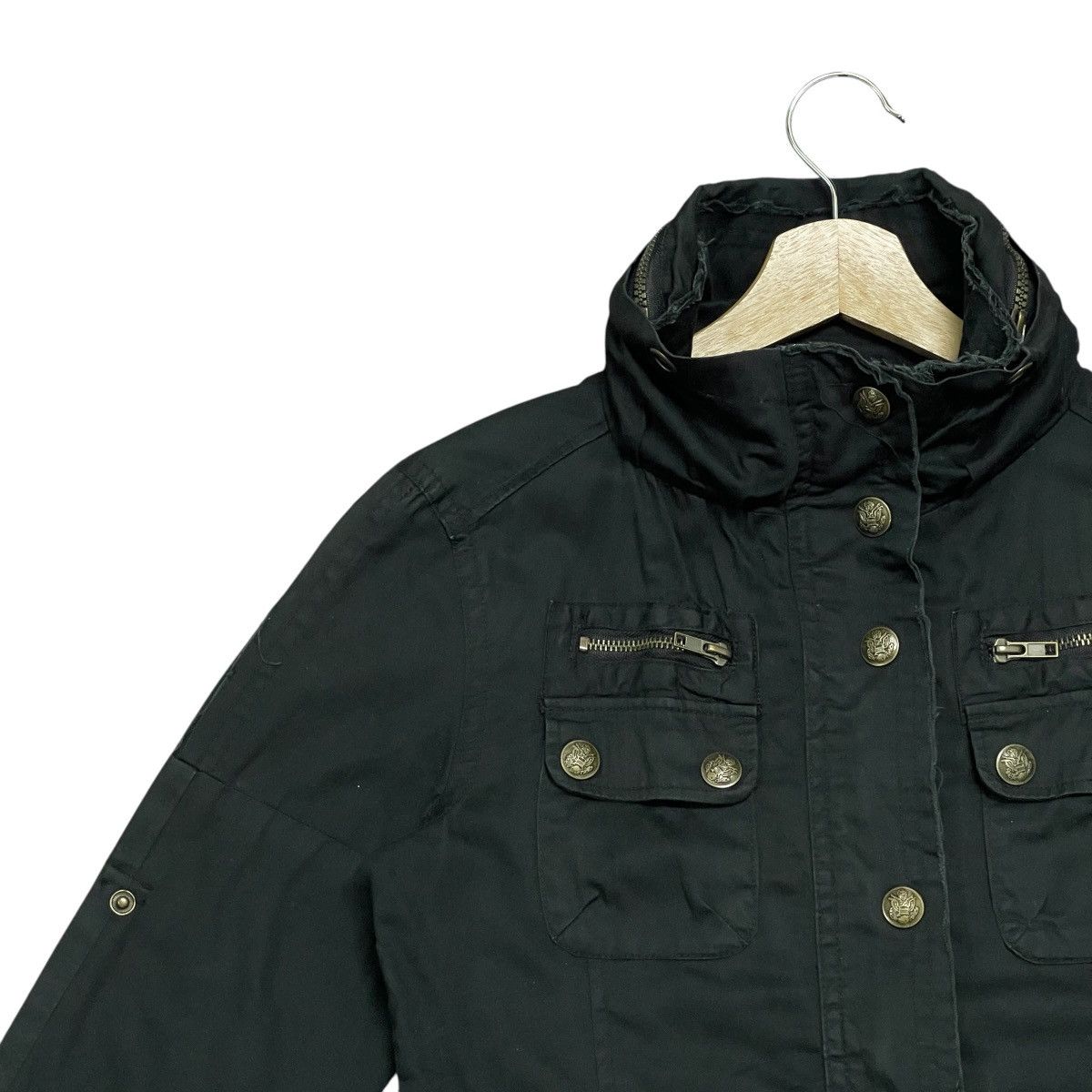 Number (N)ine Jessy Logan Tactical Archival Jacket Y2k Punk Bondage Style Size US L / EU 52-54 / 3 - 5 Thumbnail