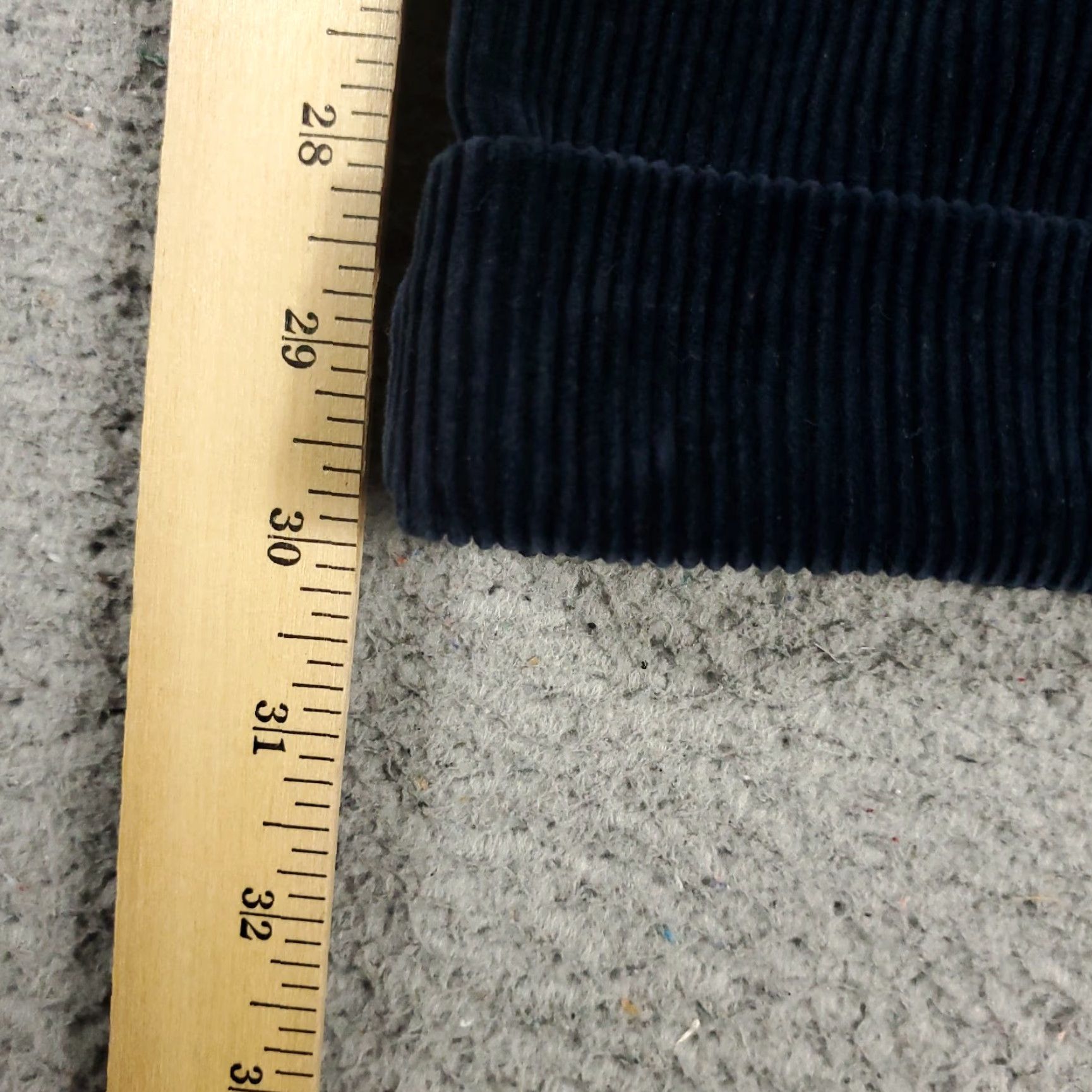 Ralph Lauren Ralph Lauren Pants Mens 40x30 Navy Blue Corduroy Straight Cuffed Pleated Chino Size US 40 / EU 56 - 5 Thumbnail