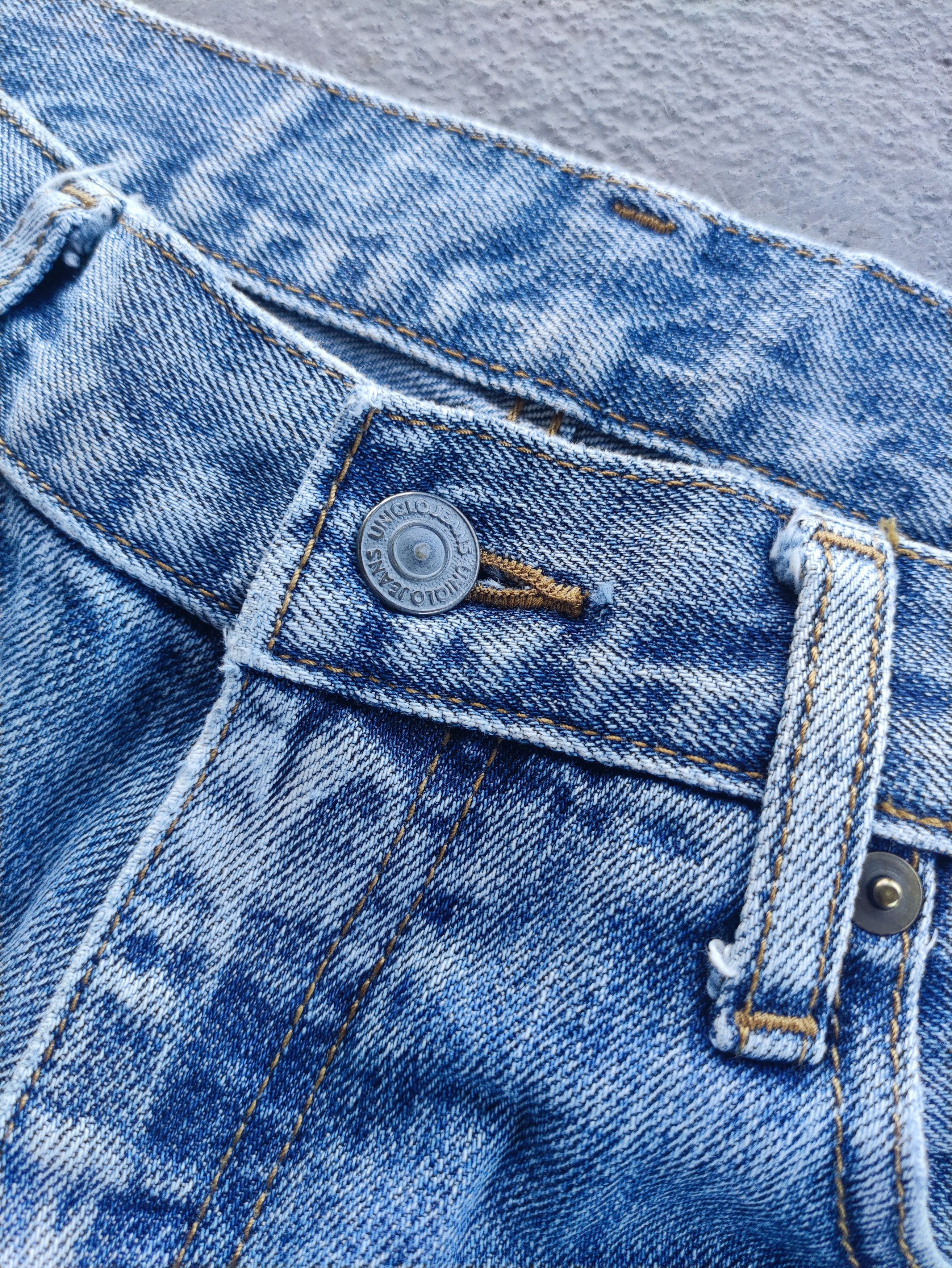 Japanese Brand Vintage Japanese Jean Distress Faded Denim Size US 32 / EU 48 - 5 Thumbnail