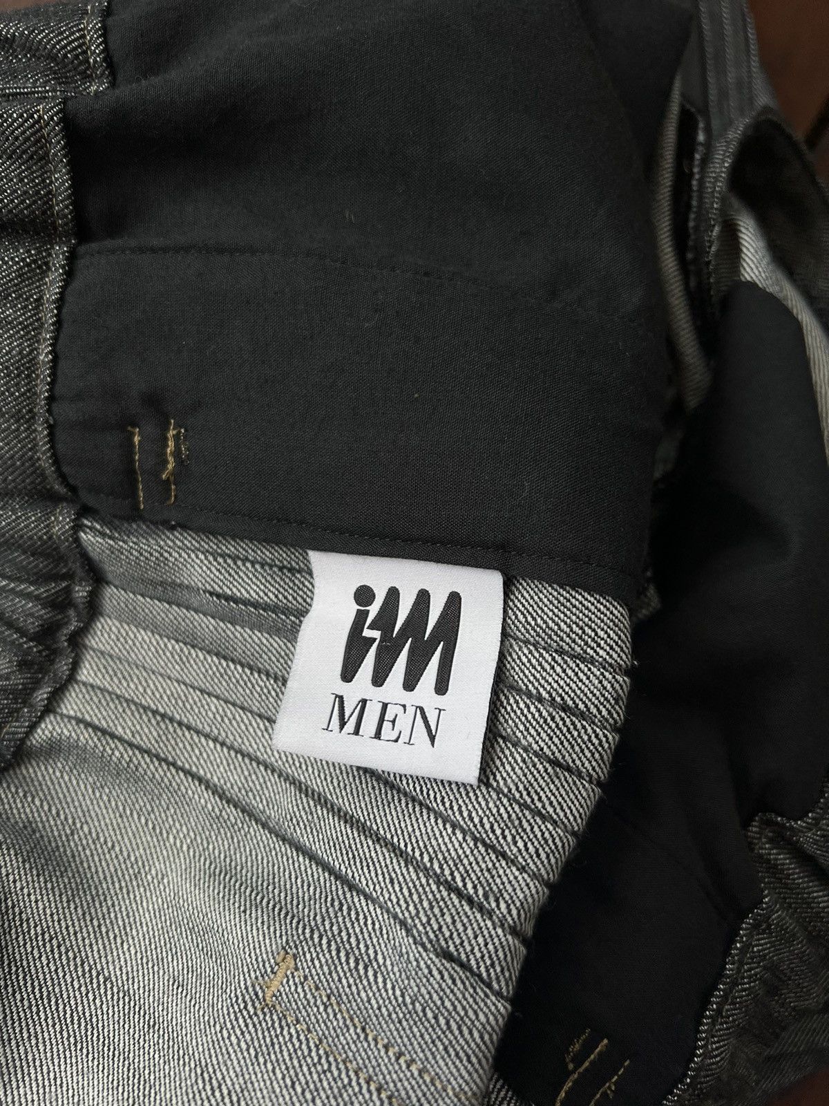 Issey Miyake Issey Miyake Men IM Side Pleated Denim Pants Size US 30 / EU 46 - 3 Thumbnail